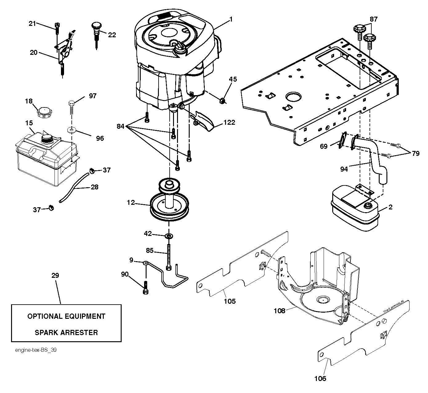 MOWER LIFT / DECK LIFT