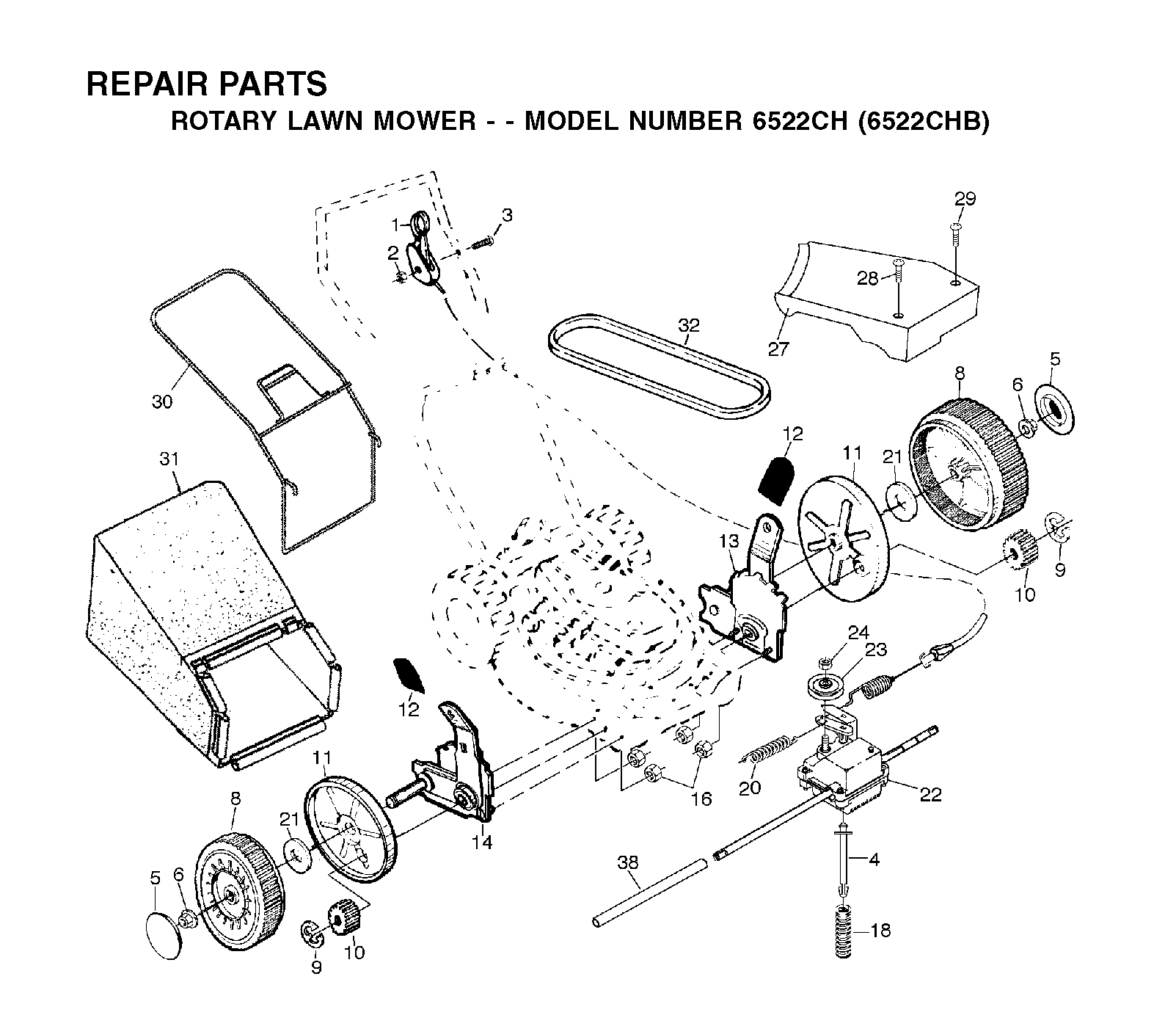 REPAIR PARTS
