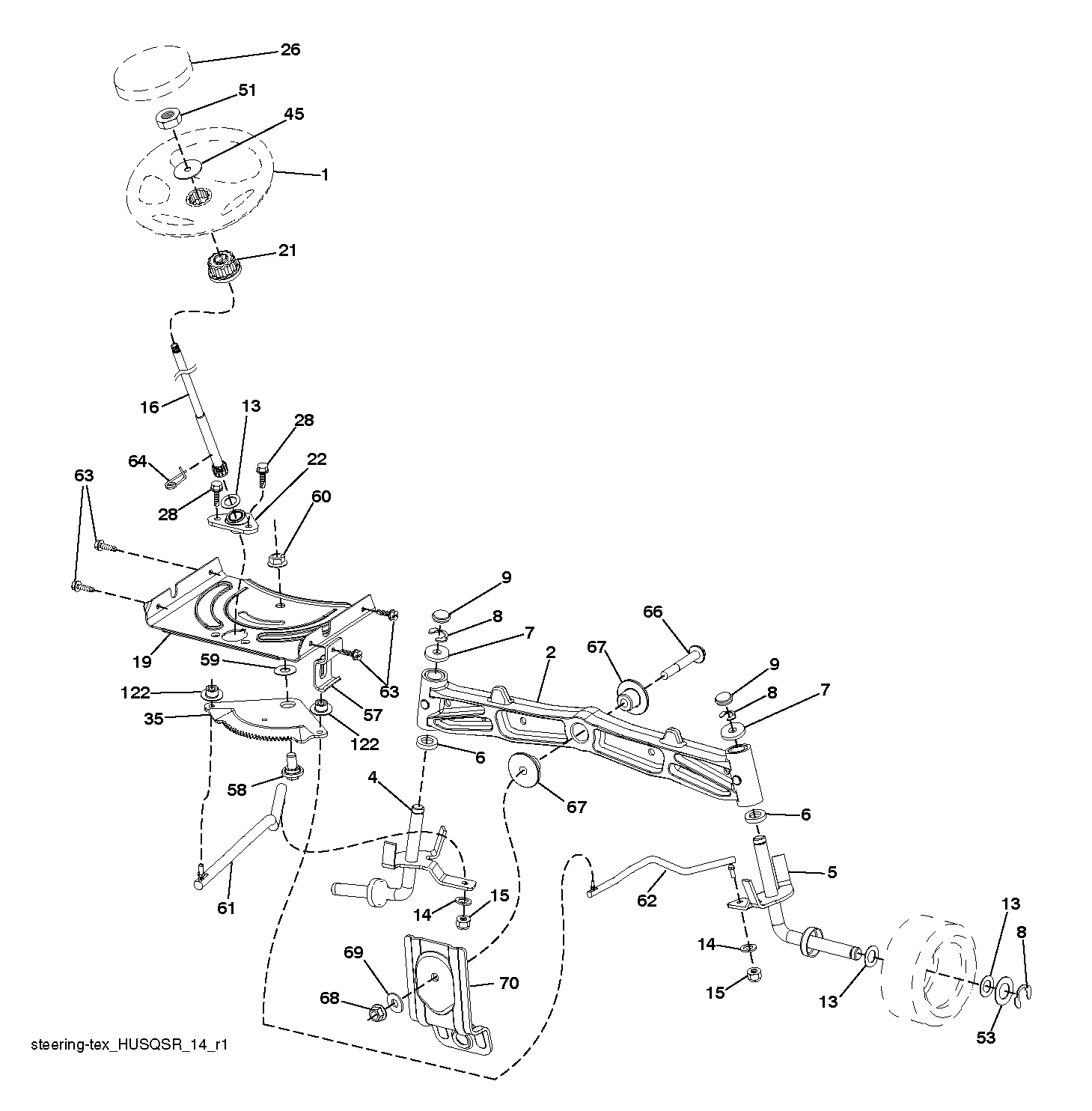 MOWER LIFT / DECK LIFT