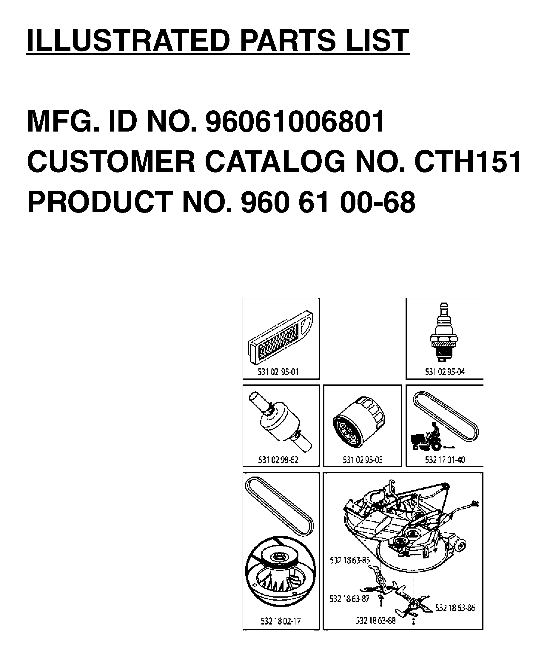 FREQUENTLY USED PARTS