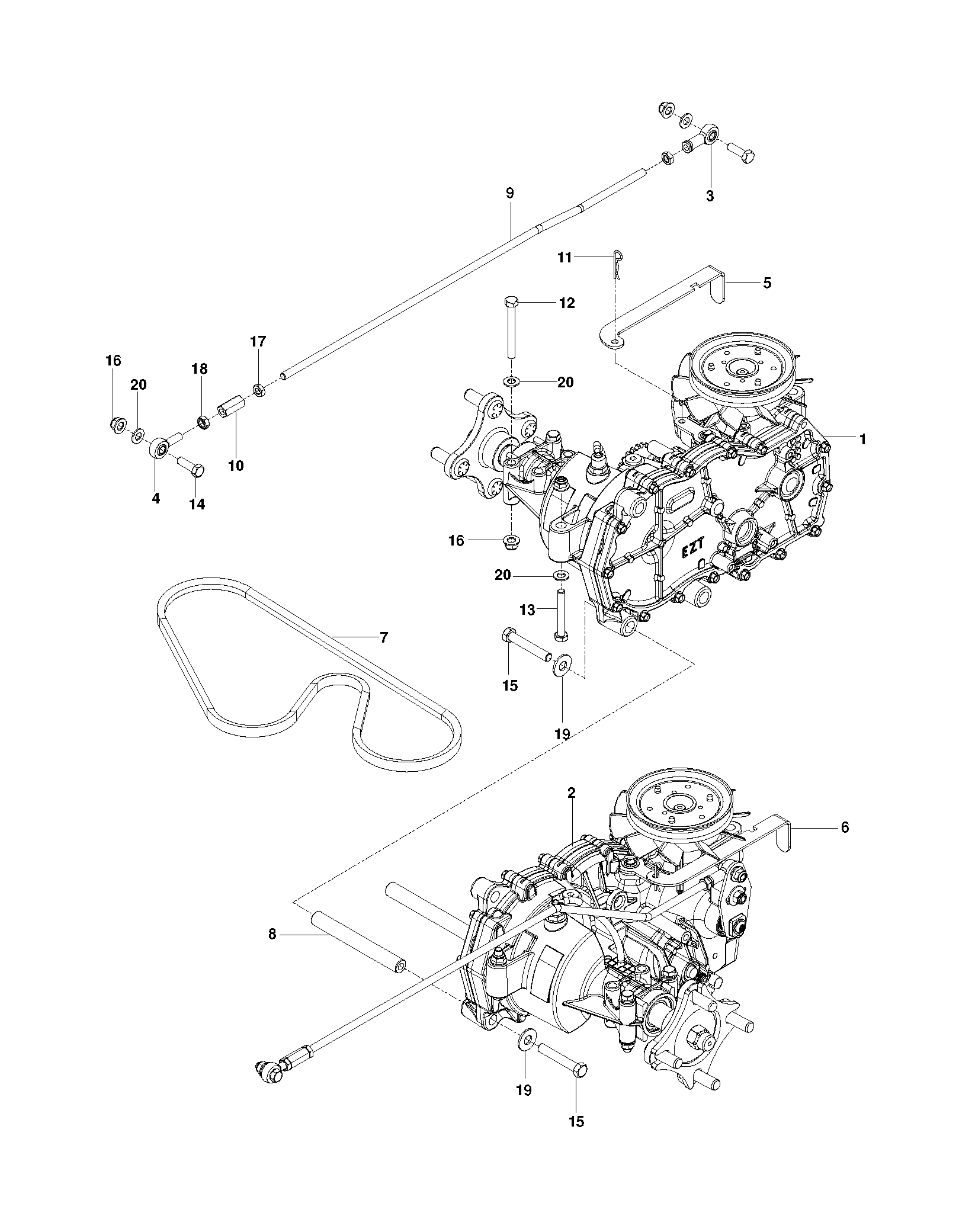 HYDRAULIC PUMP - MOTOR