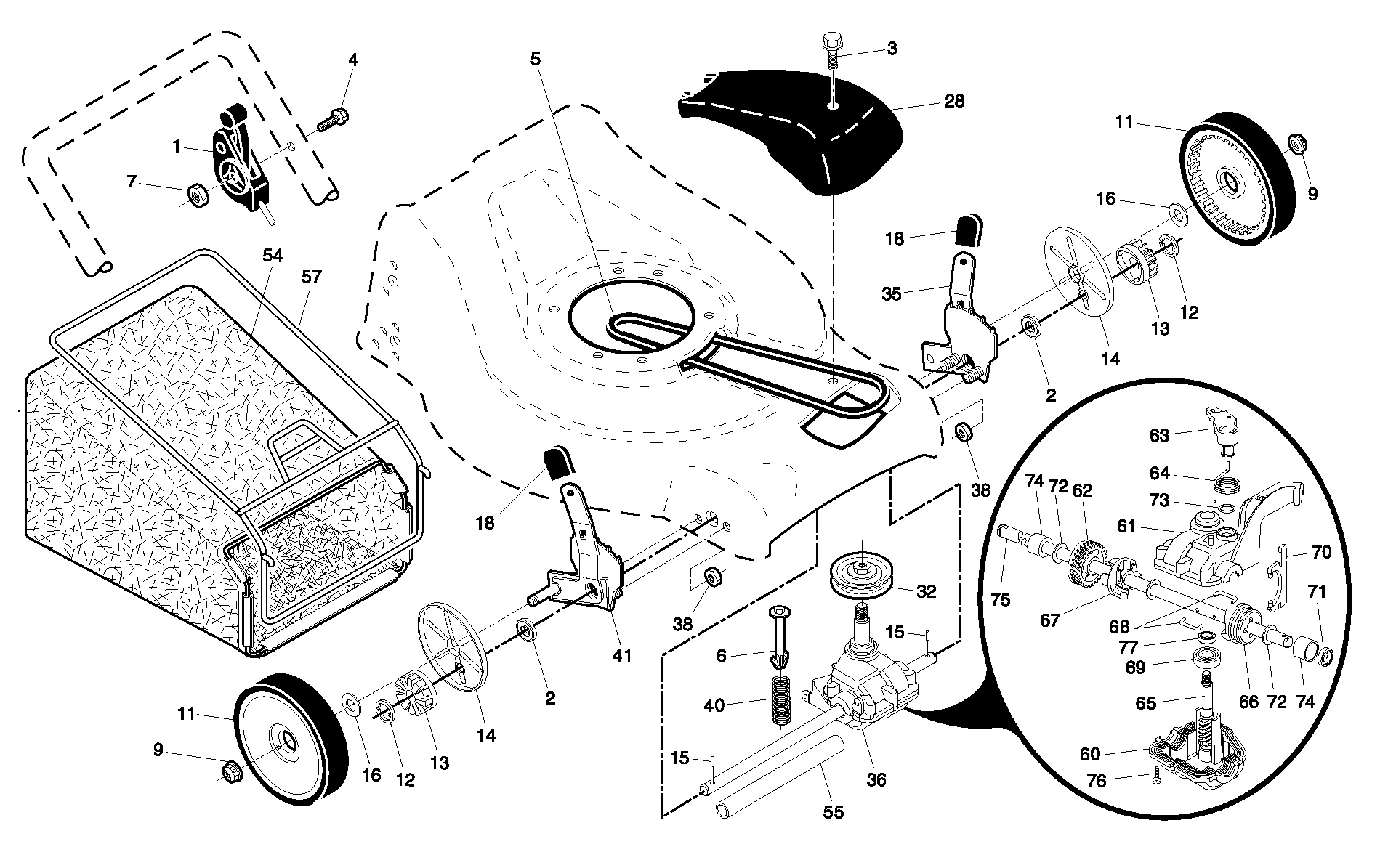 HYDRAULIC PUMP - MOTOR