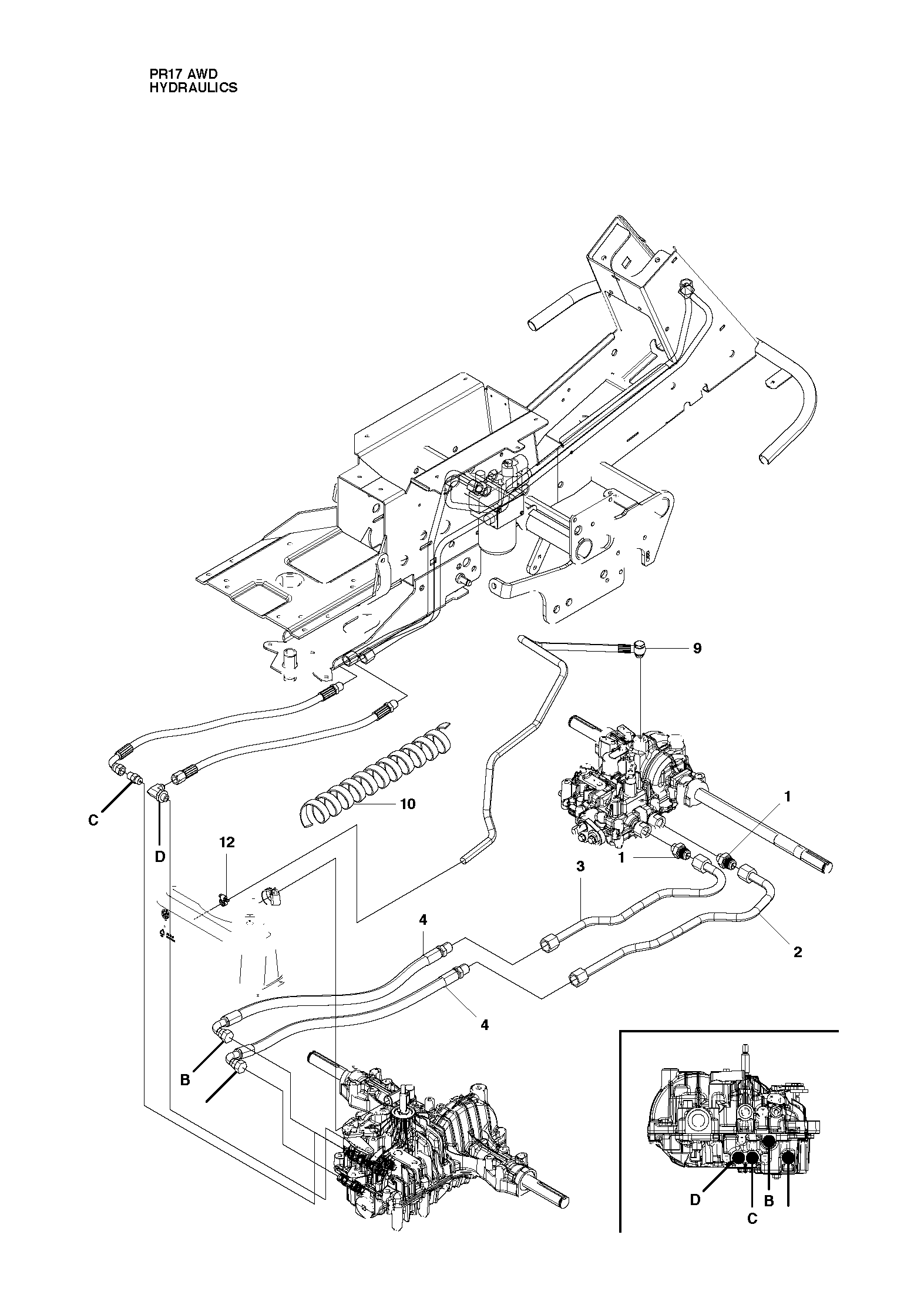HYDRAULIC FRAME