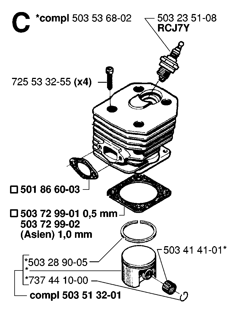 CYLINDER PISTON