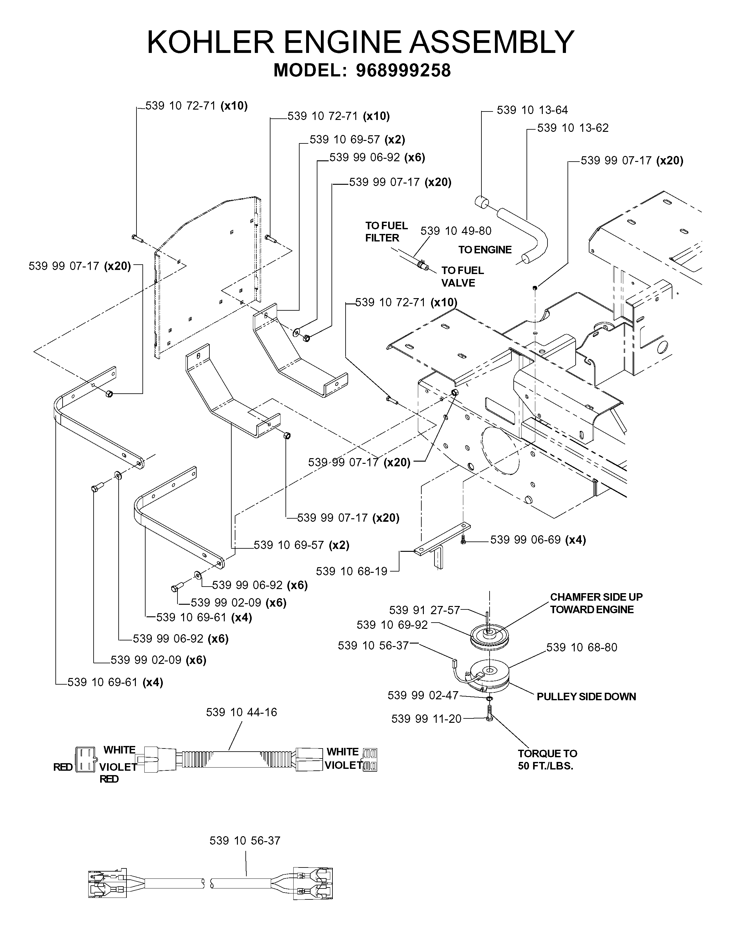MOWER DECK / CUTTING DECK