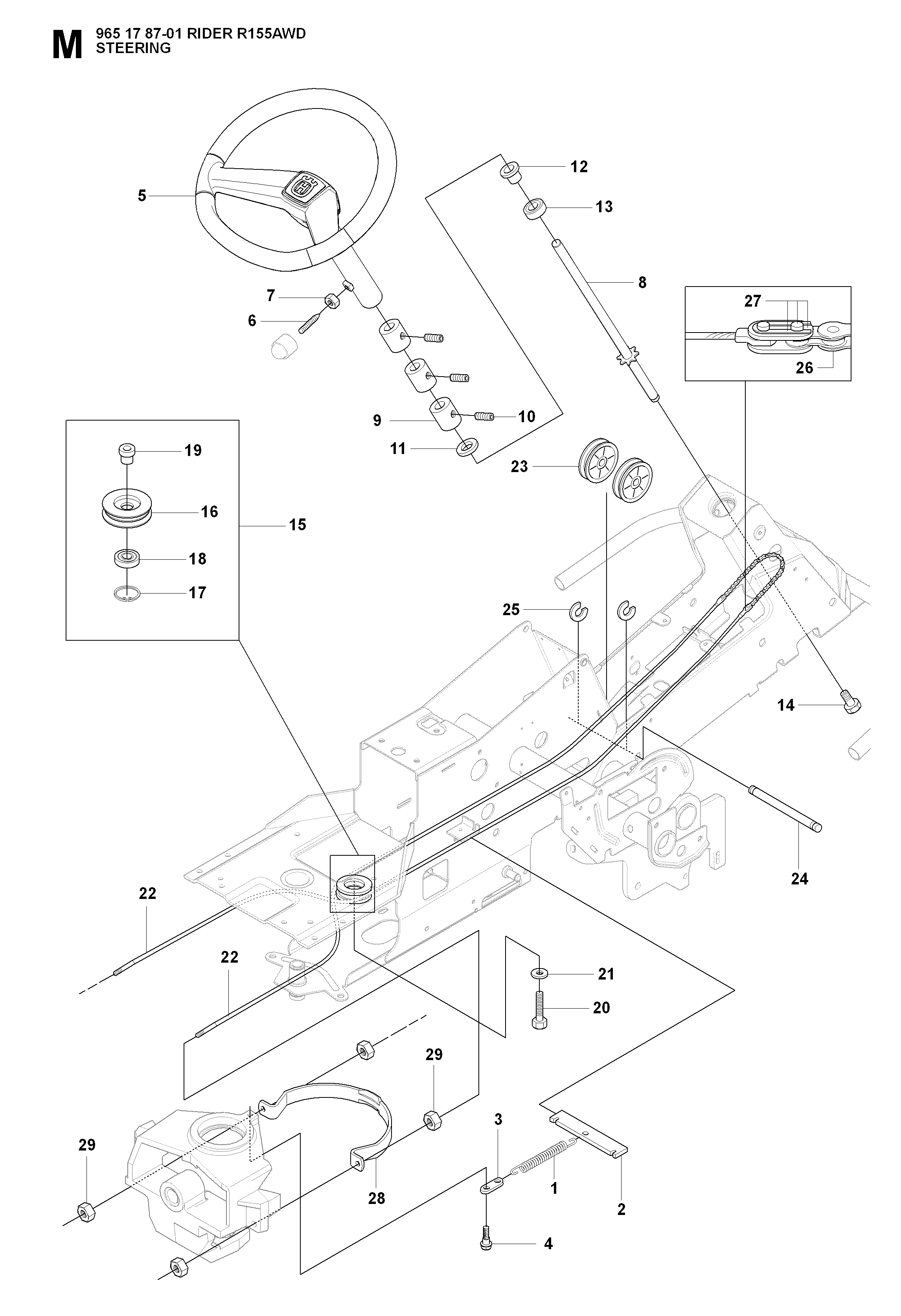 MOWER LIFT / DECK LIFT