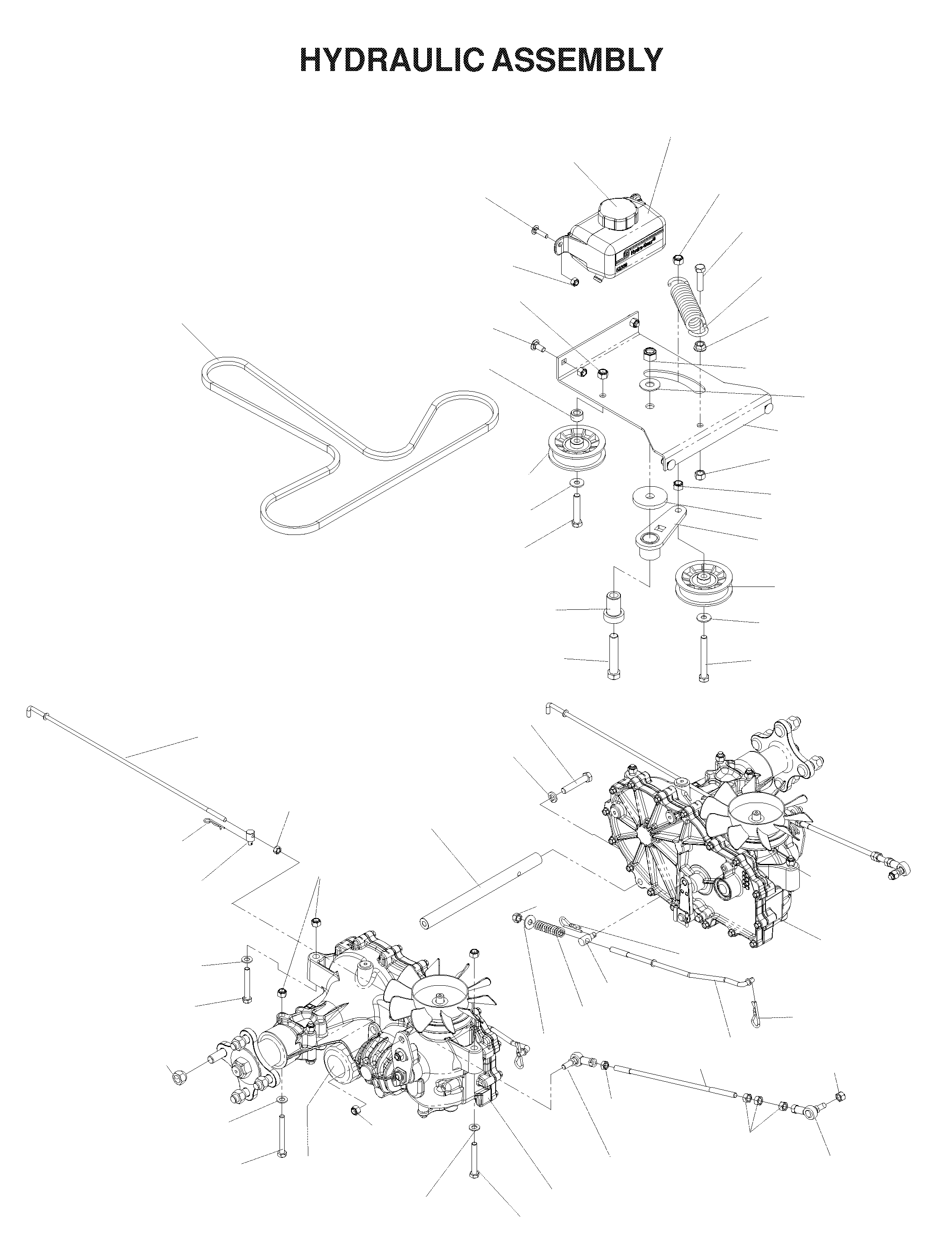 HYDRAULIC PUMP - MOTOR