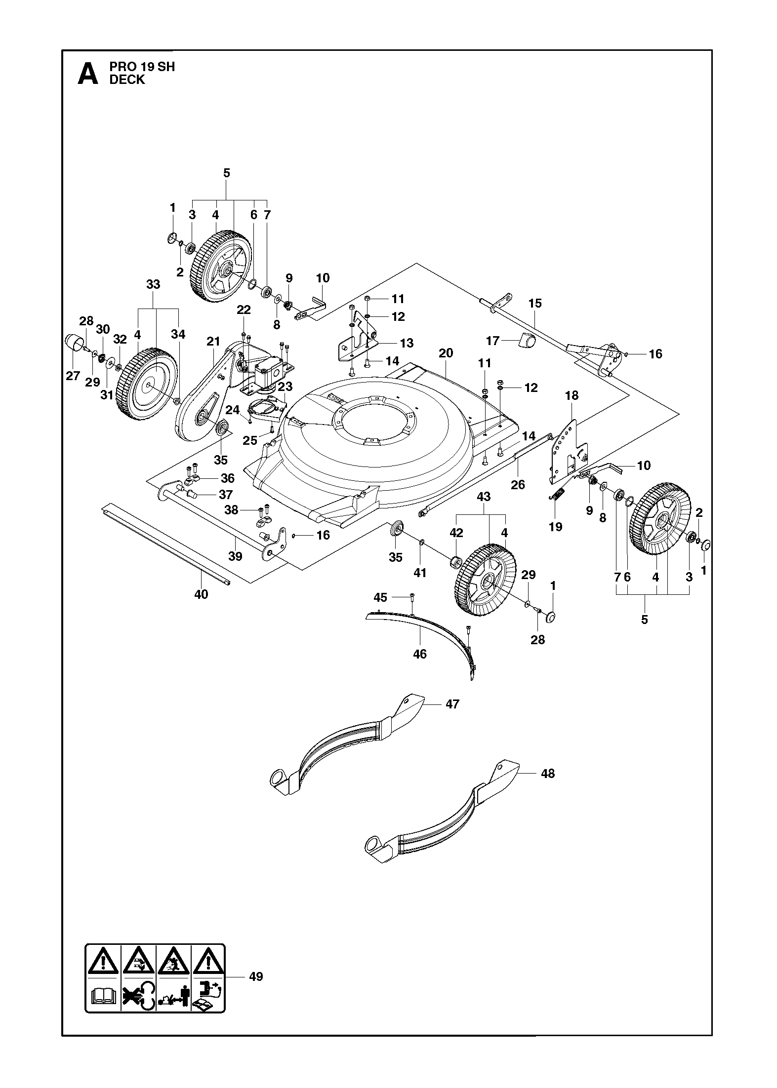 MOWER DECK / CUTTING DECK