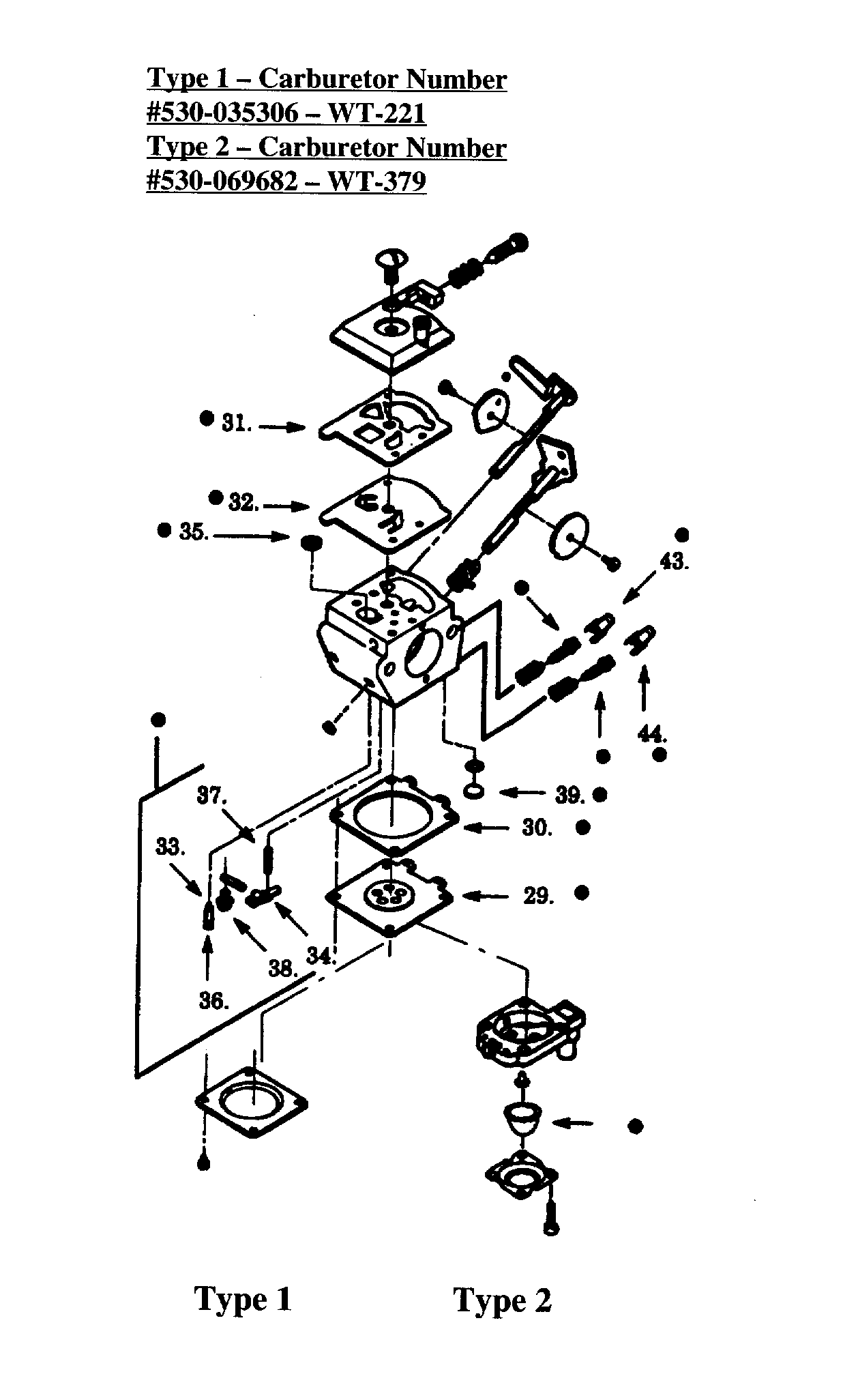 ENGINE & CUTTING EQUIPMENT