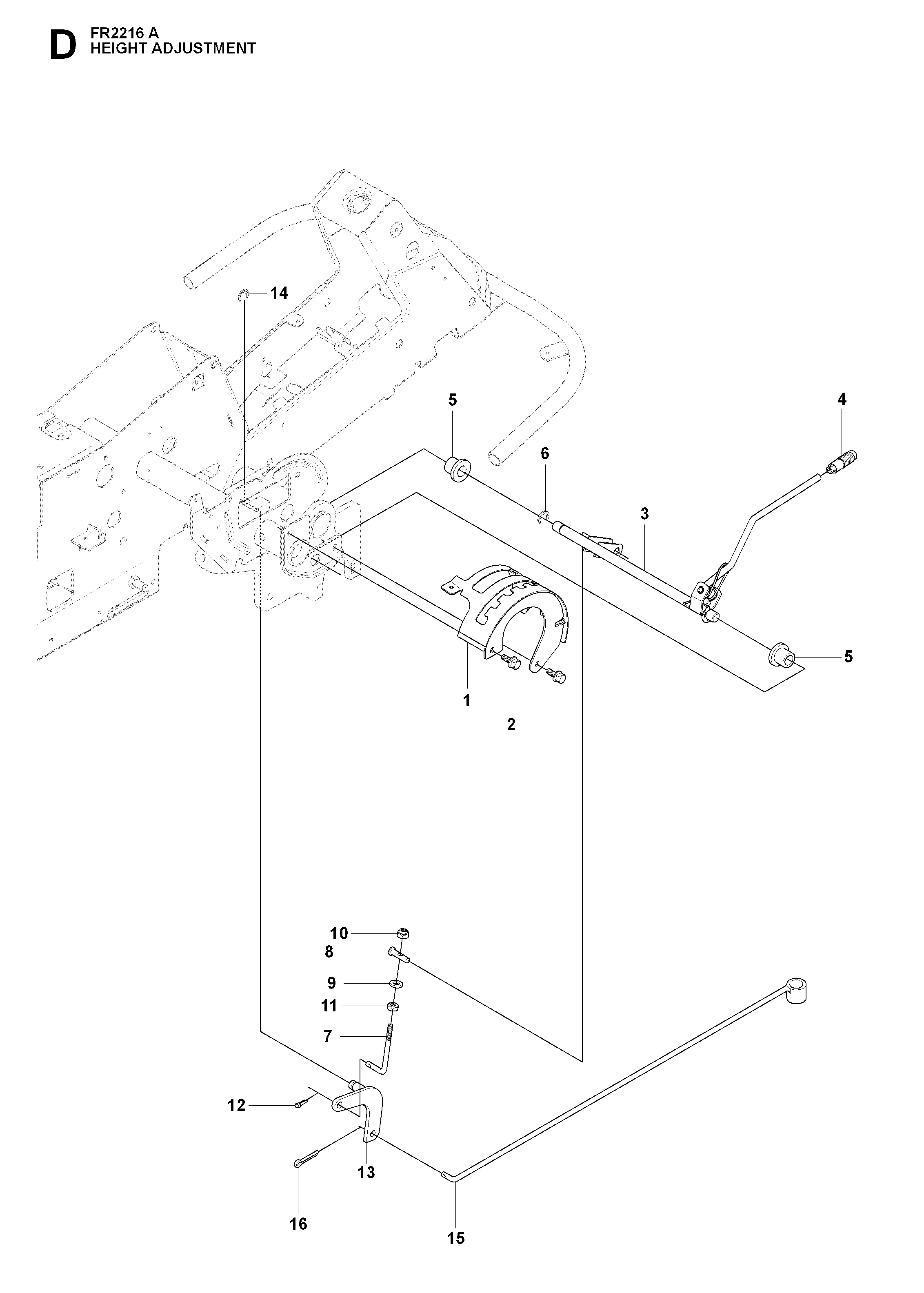 MOWER LIFT / DECK LIFT