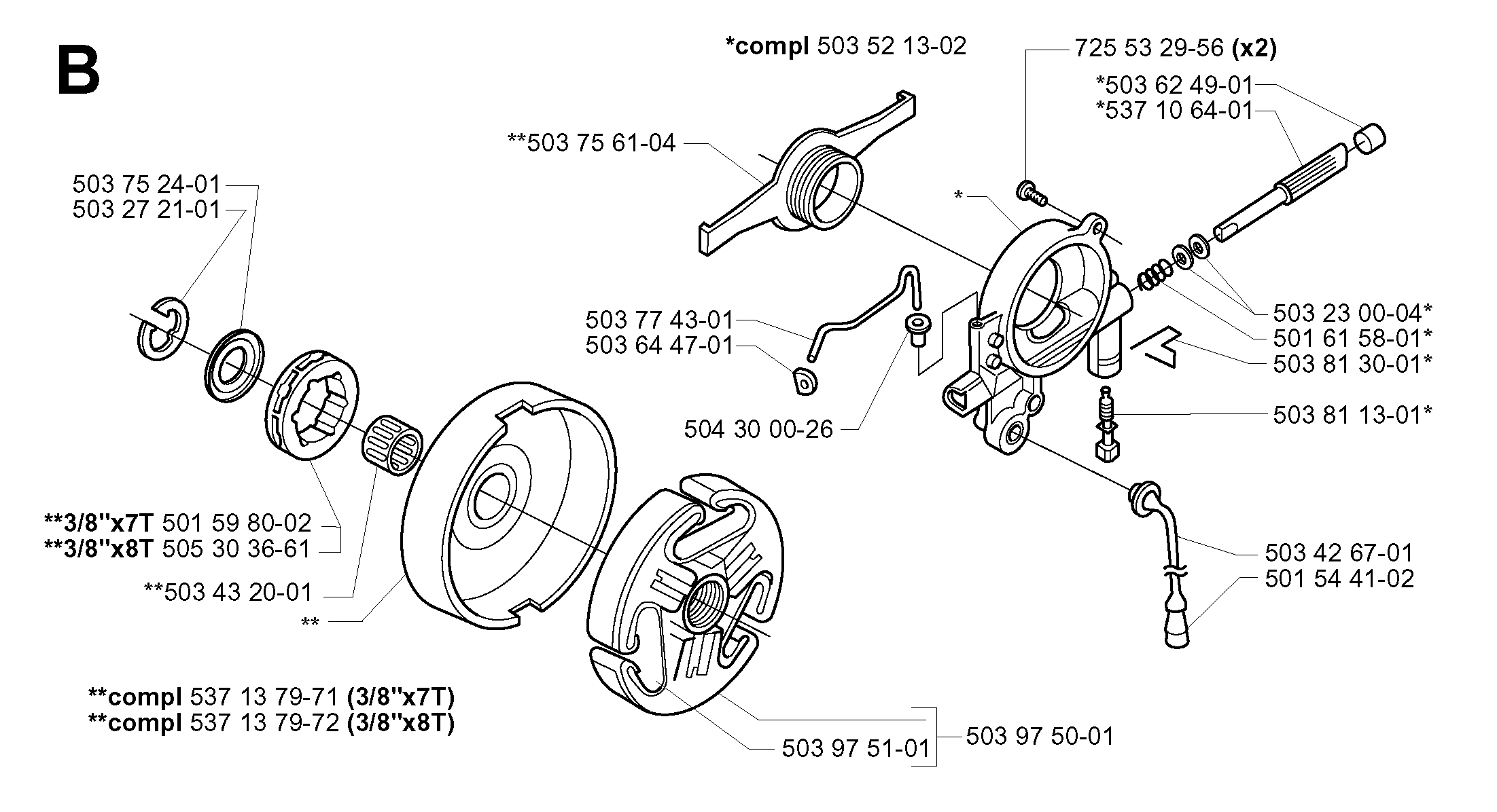 CLUTCH & OIL PUMP