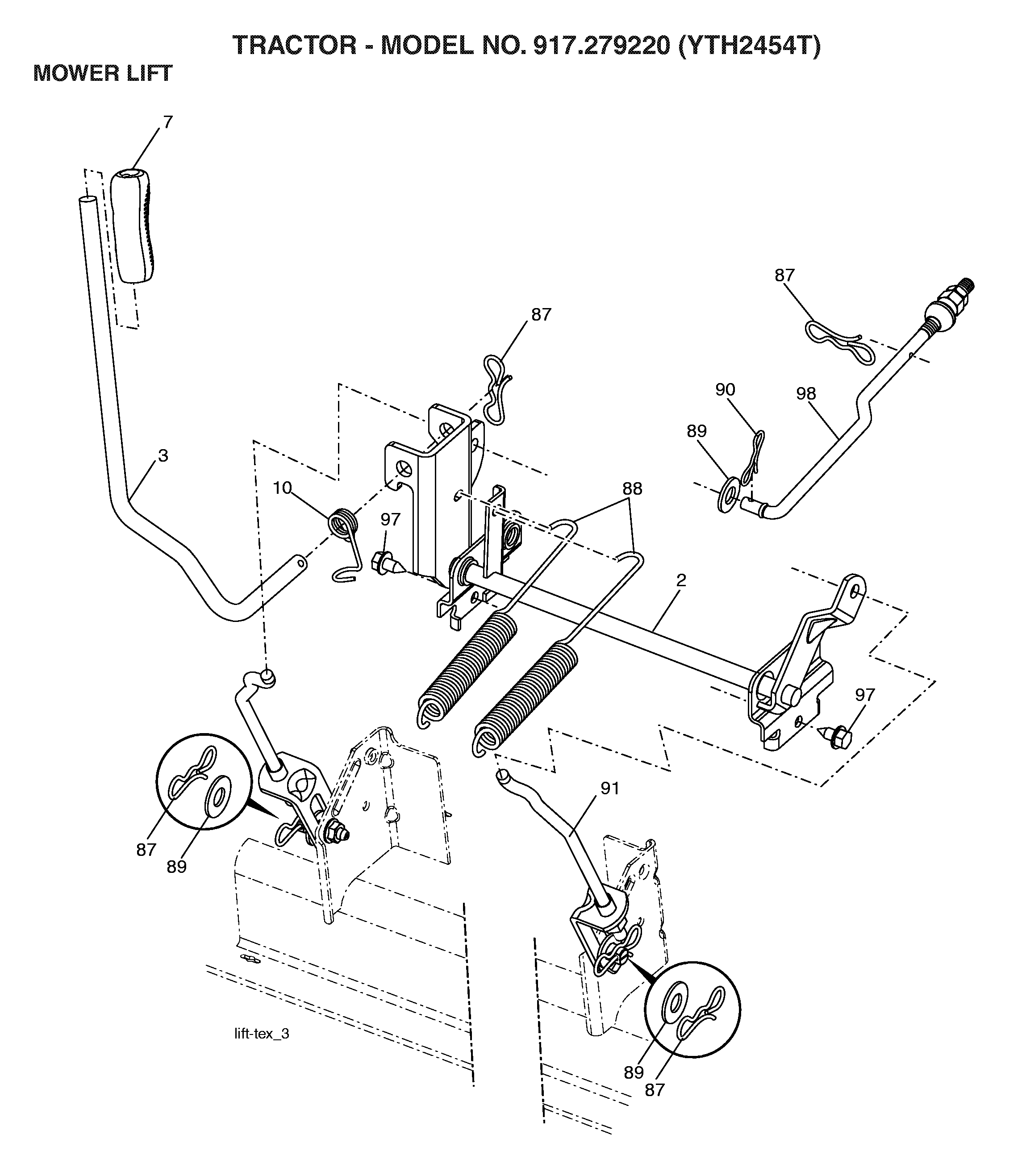 MOWER DECK / CUTTING DECK