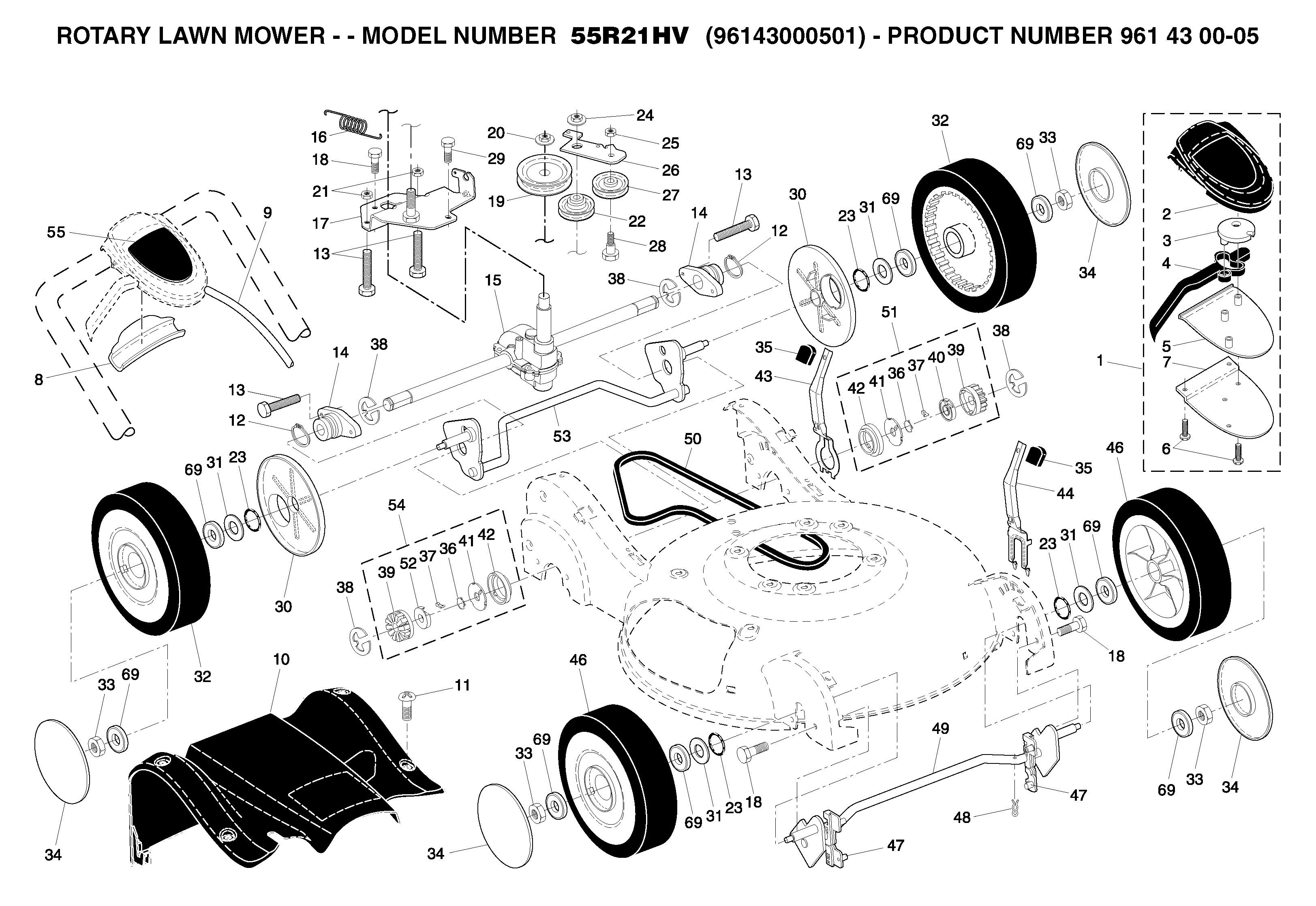 MOWER DECK / CUTTING DECK
