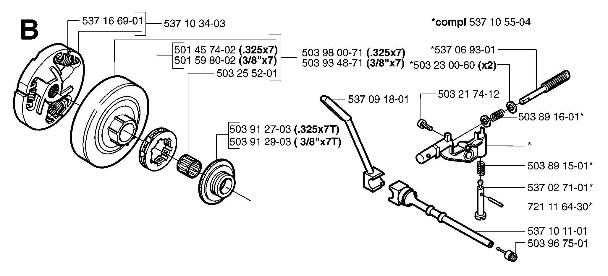 CLUTCH & OIL PUMP