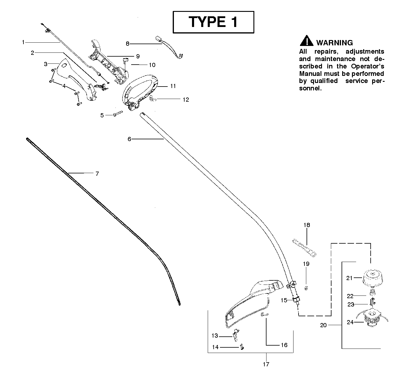 SHAFT & HANDLE