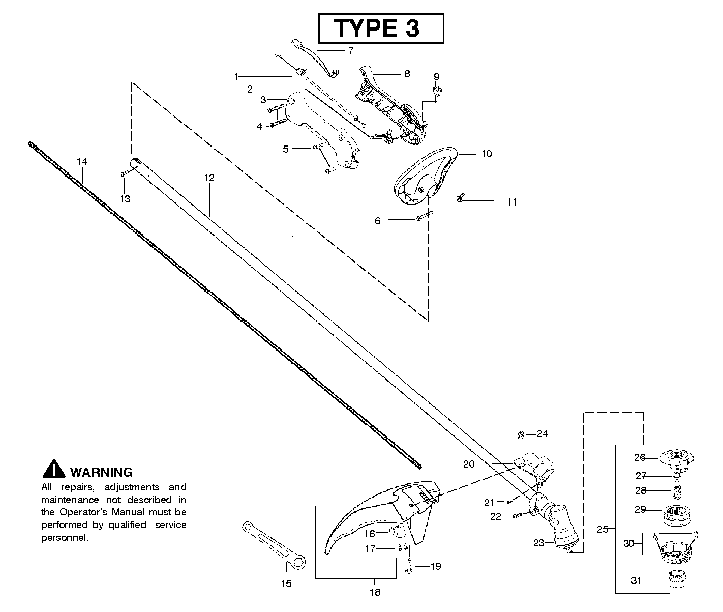 SHAFT & HANDLE