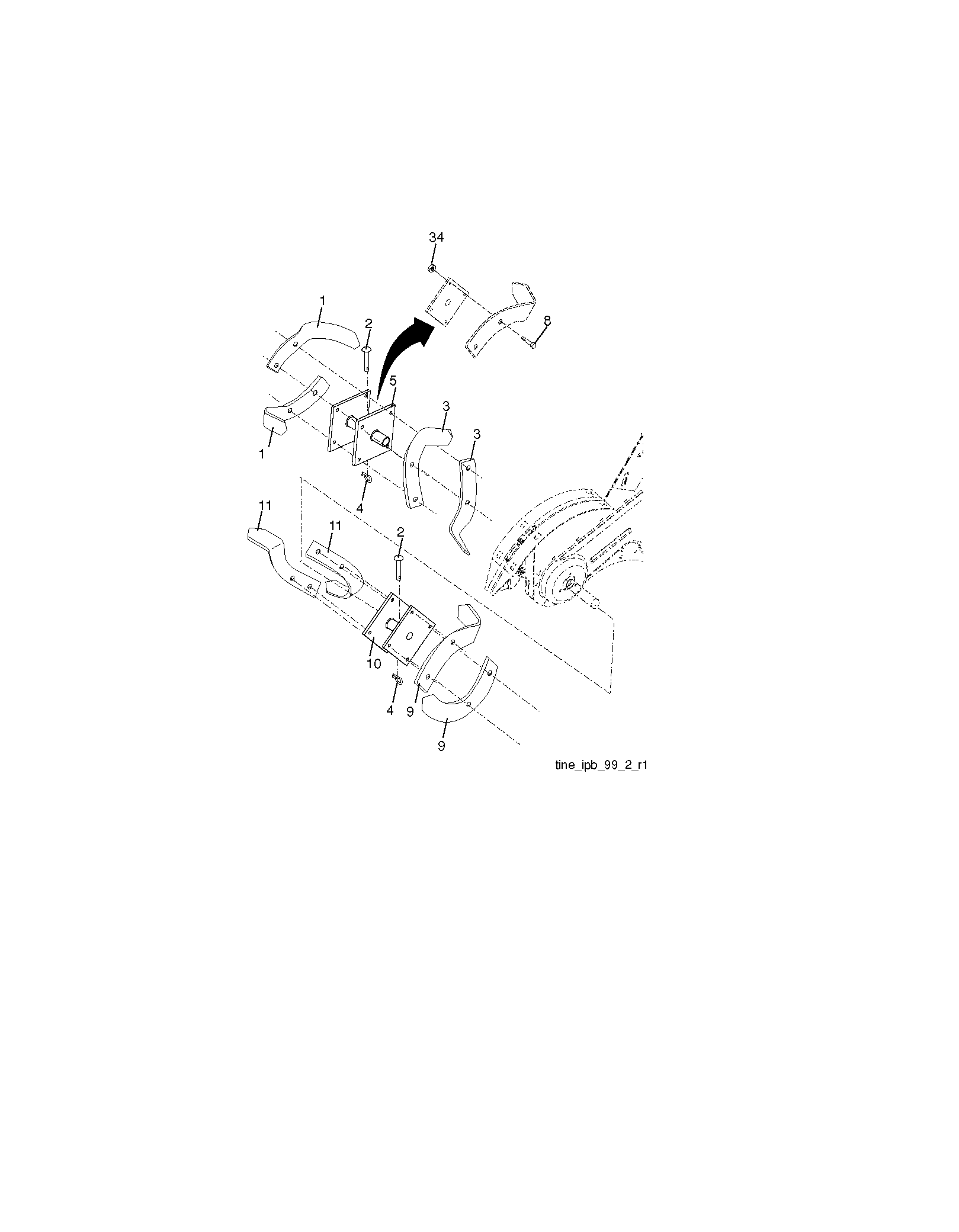 TINE ASSEMBLY