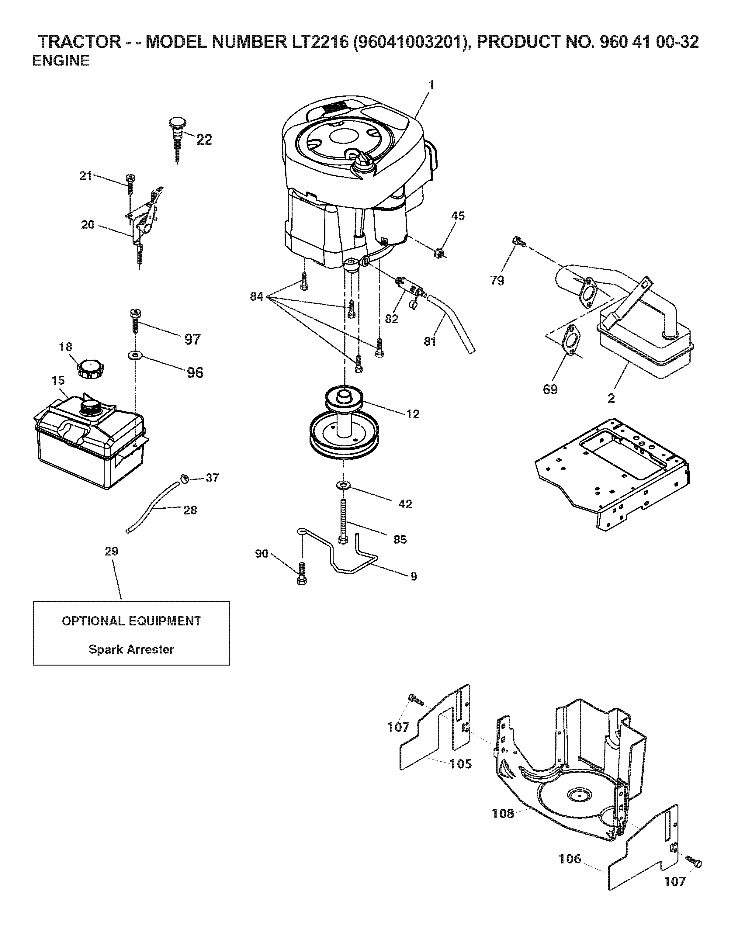 ENGINE & CUTTING EQUIPMENT