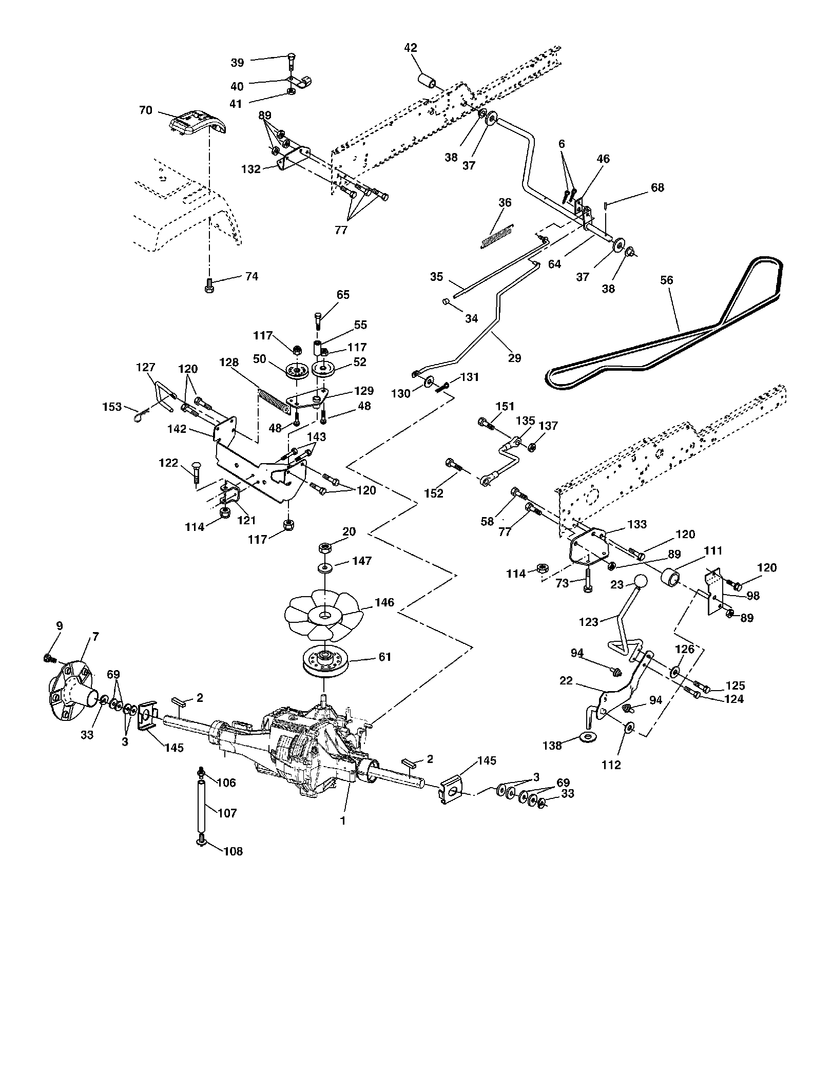 MOWER LIFT / DECK LIFT