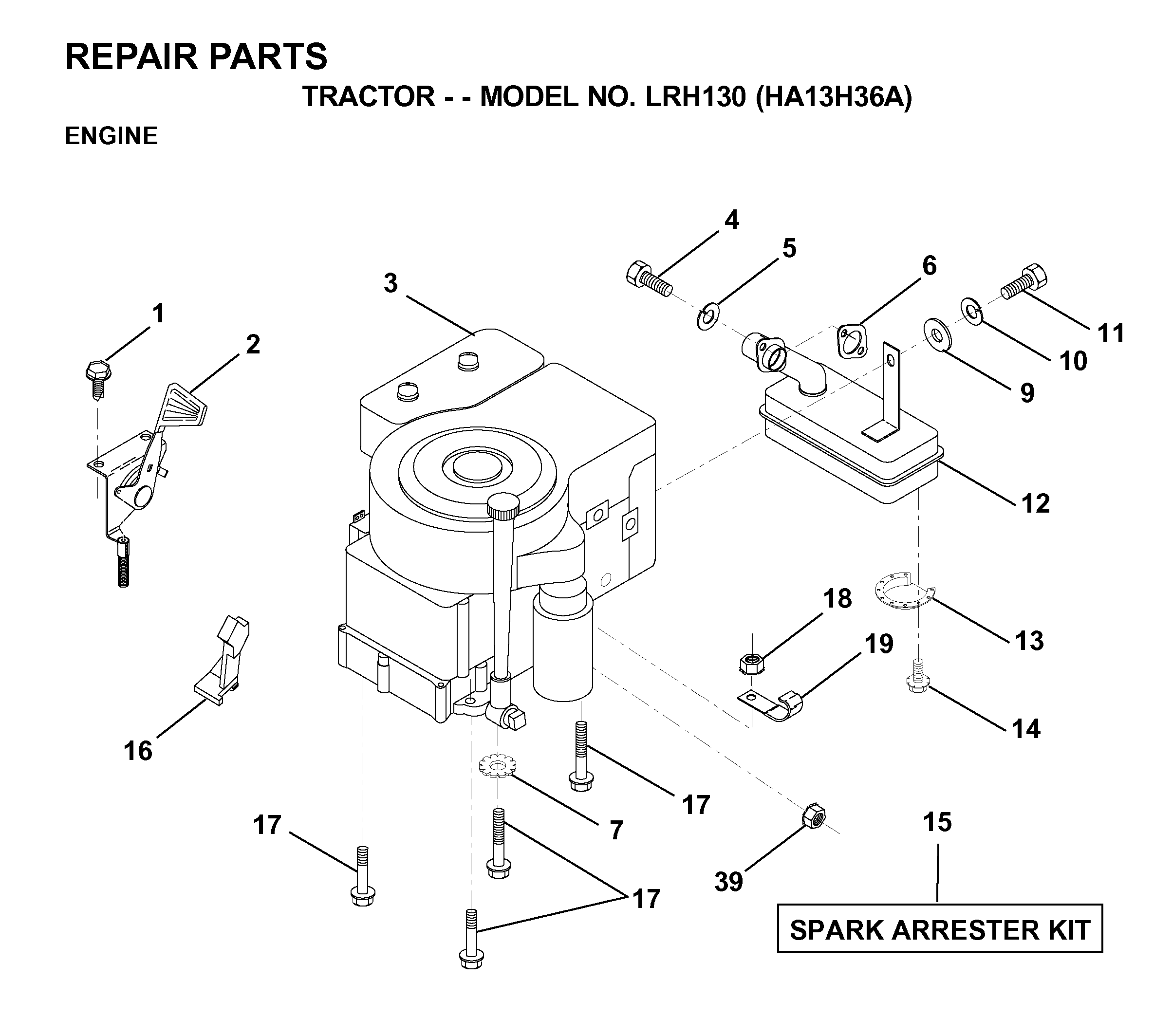 ENGINE & CUTTING EQUIPMENT