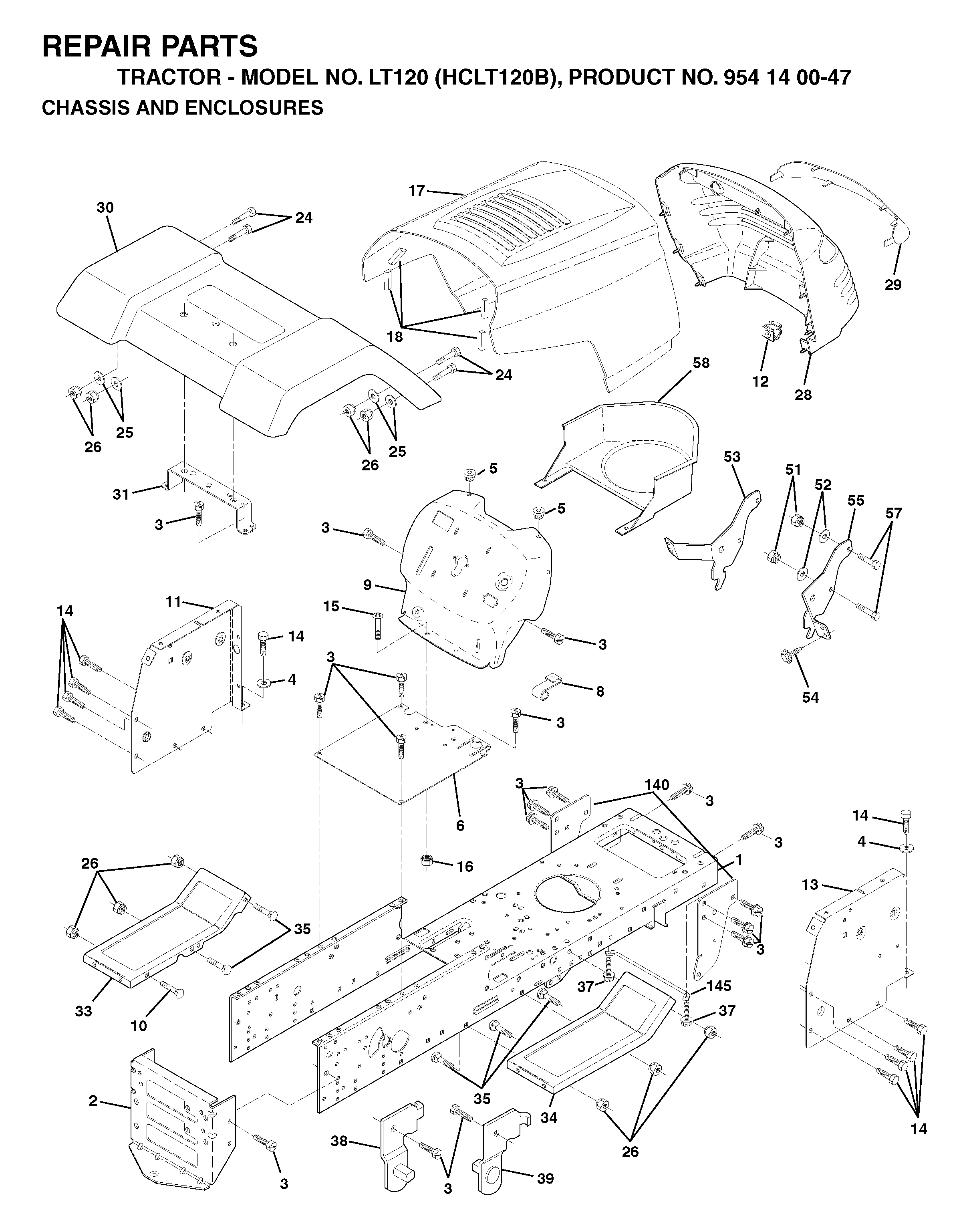 MOWER DECK / CUTTING DECK