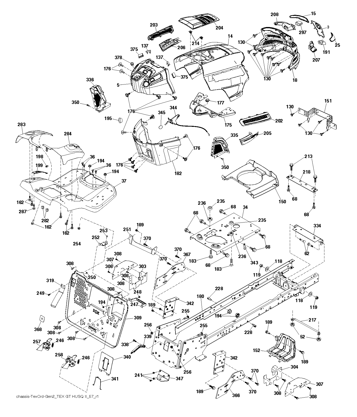 MOWER DECK / CUTTING DECK