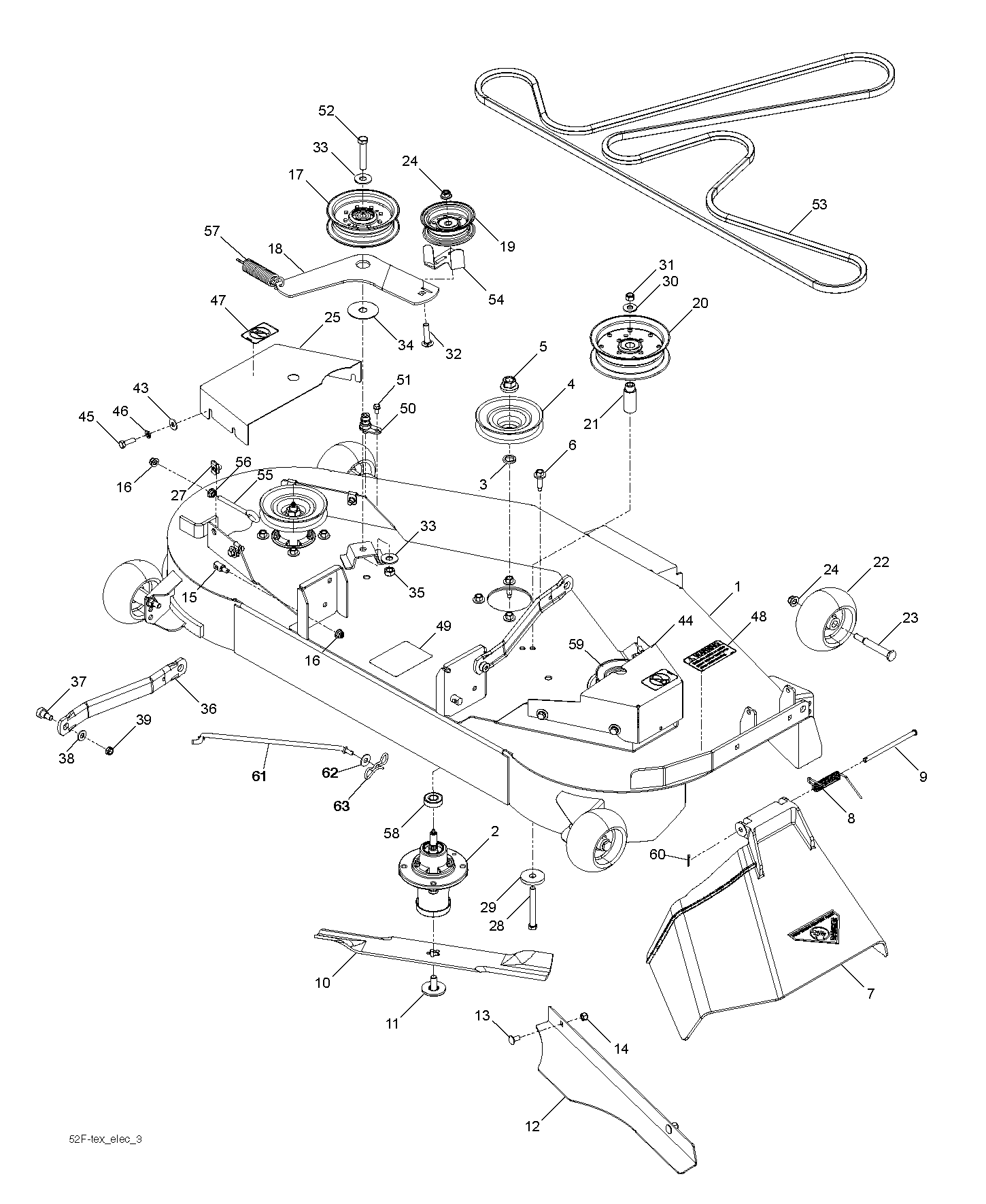 MOWER DECK / CUTTING DECK
