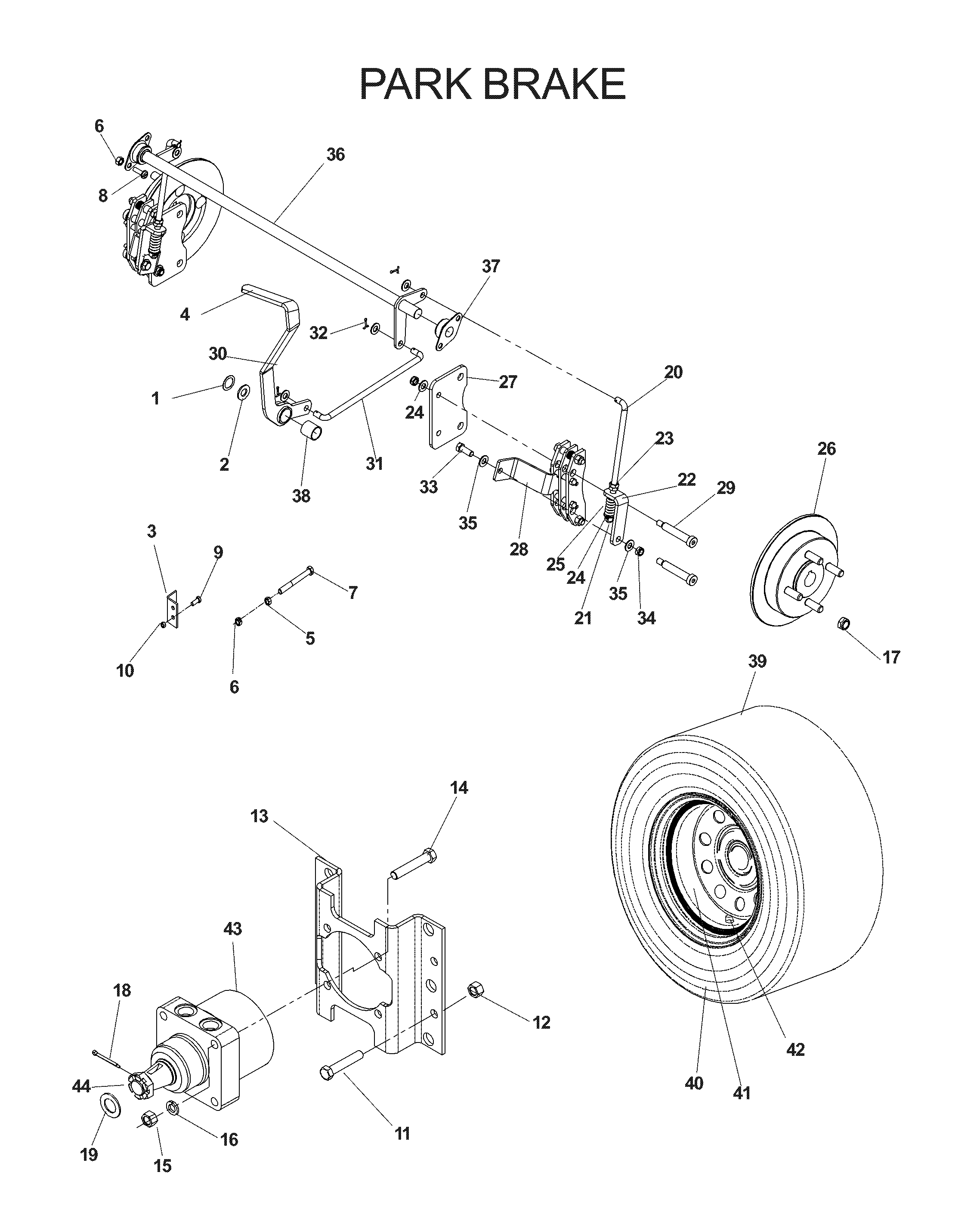 PARKING BRAKE
