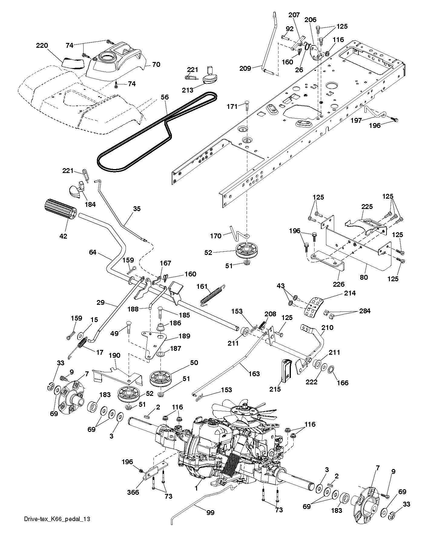 MOWER LIFT / DECK LIFT