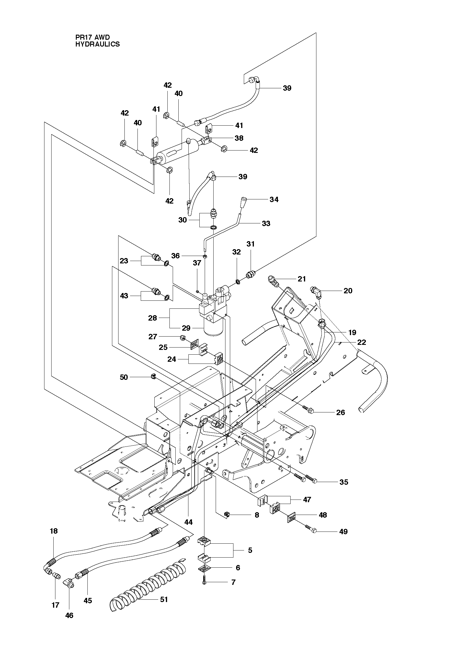 HYDRAULIC FRAME