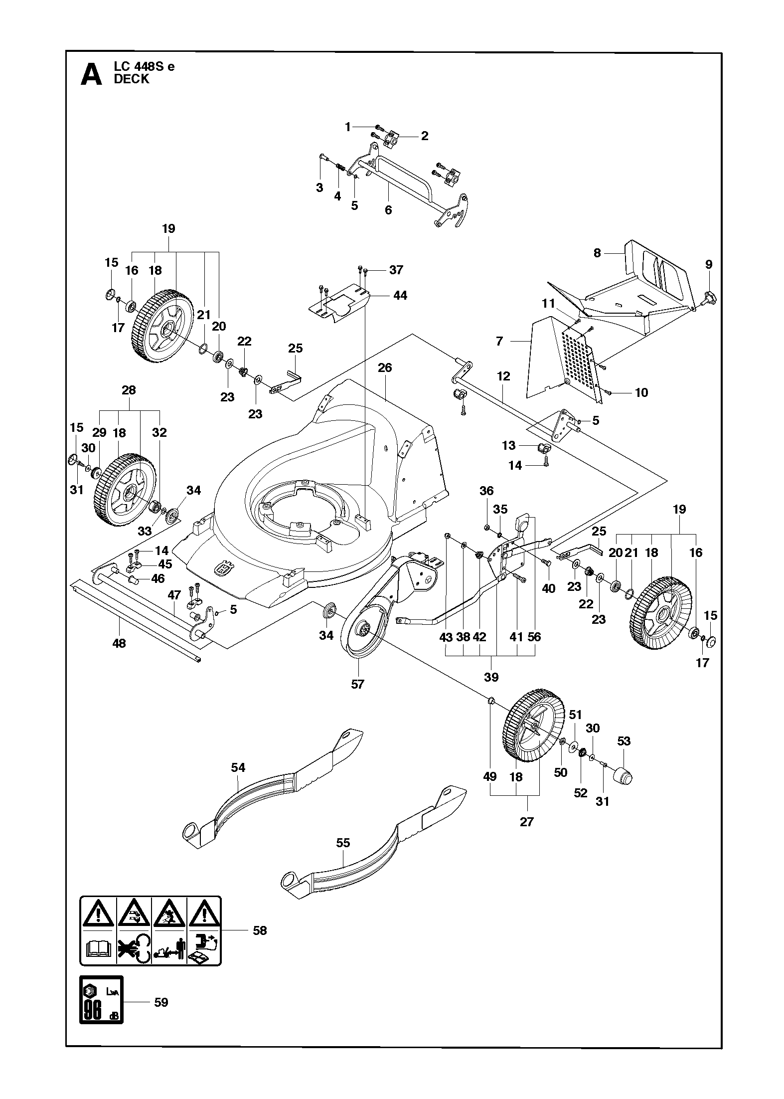 MOWER DECK / CUTTING DECK