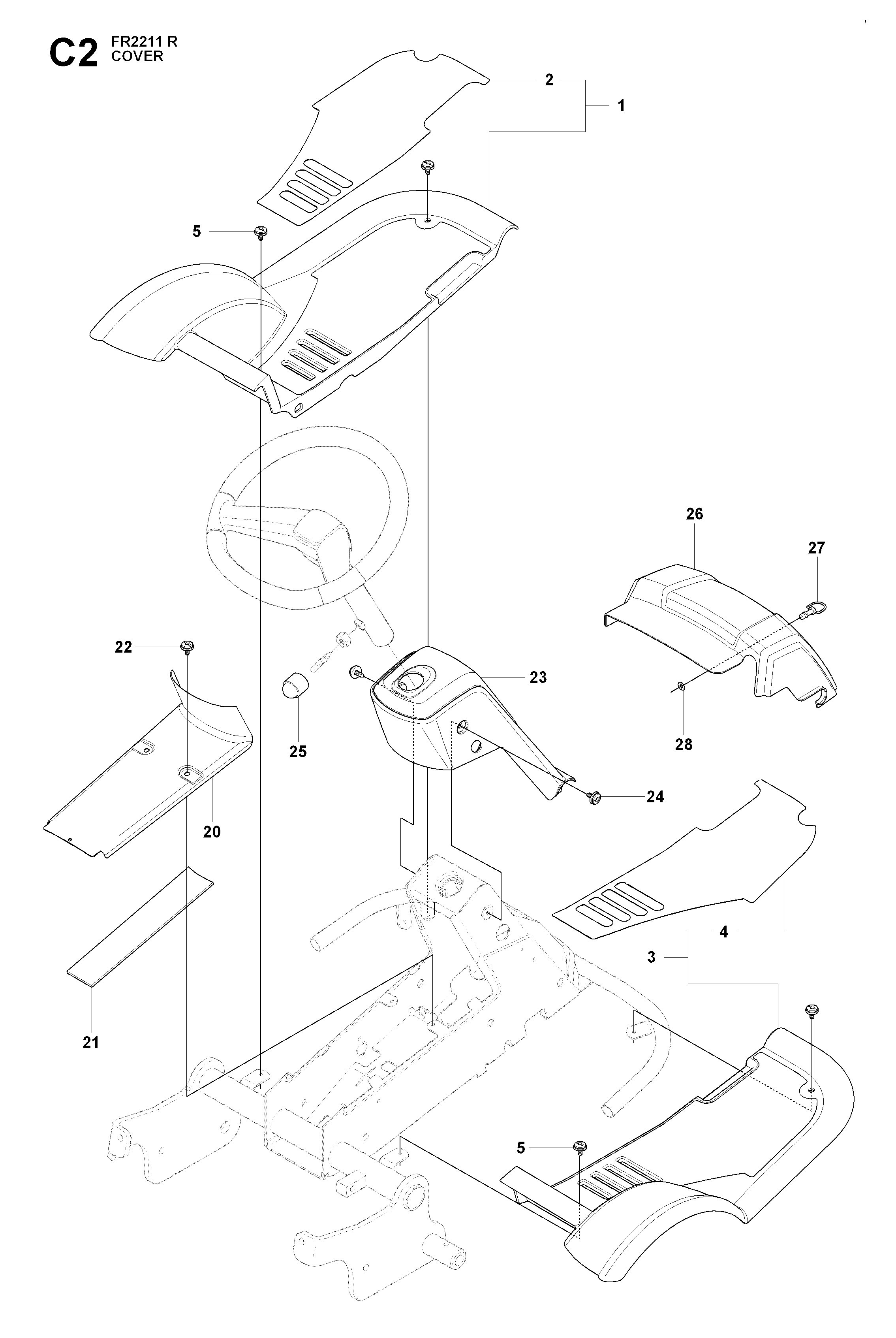 MOWER LIFT / DECK LIFT