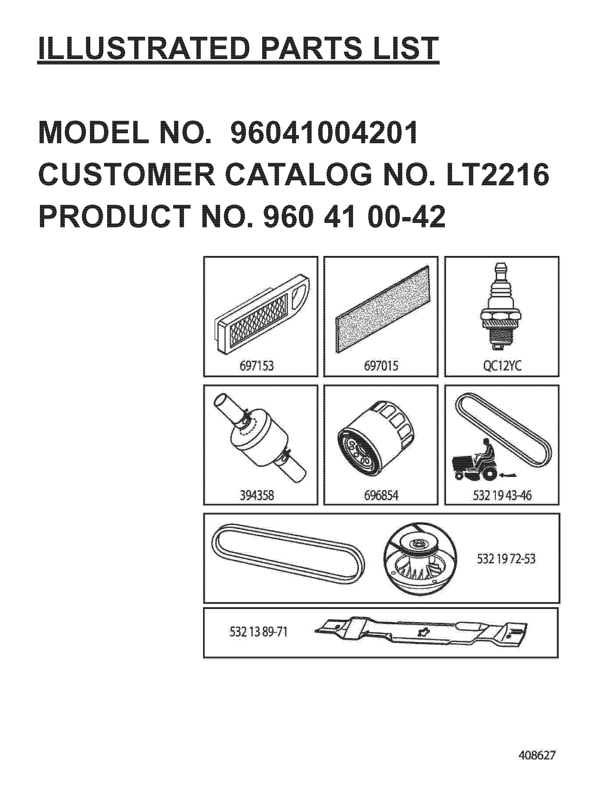 FREQUENTLY USED PARTS