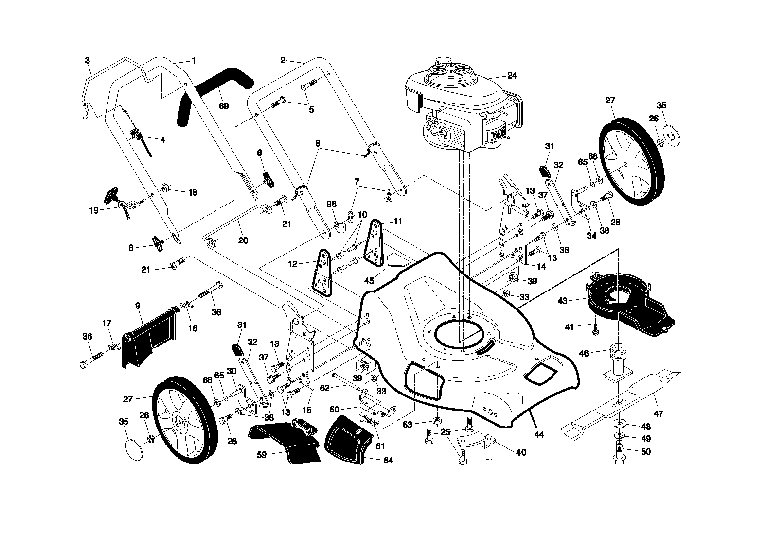 MOWER DECK / CUTTING DECK