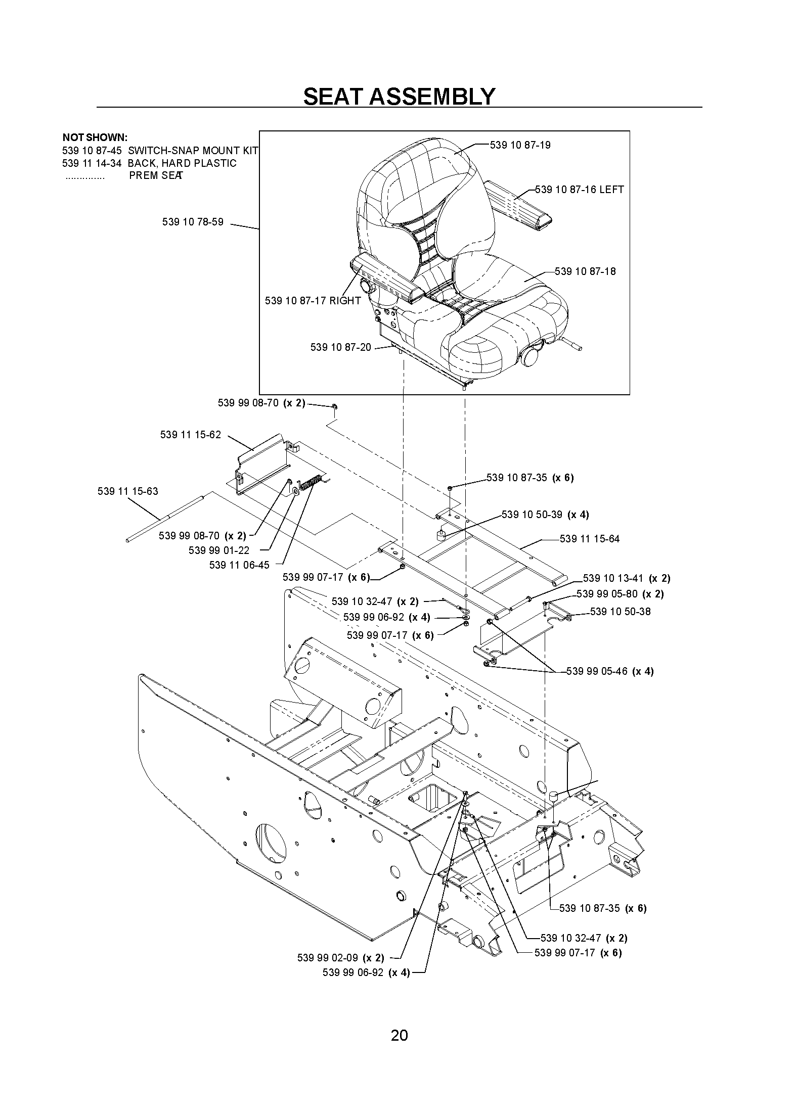 ENGINE & CUTTING EQUIPMENT