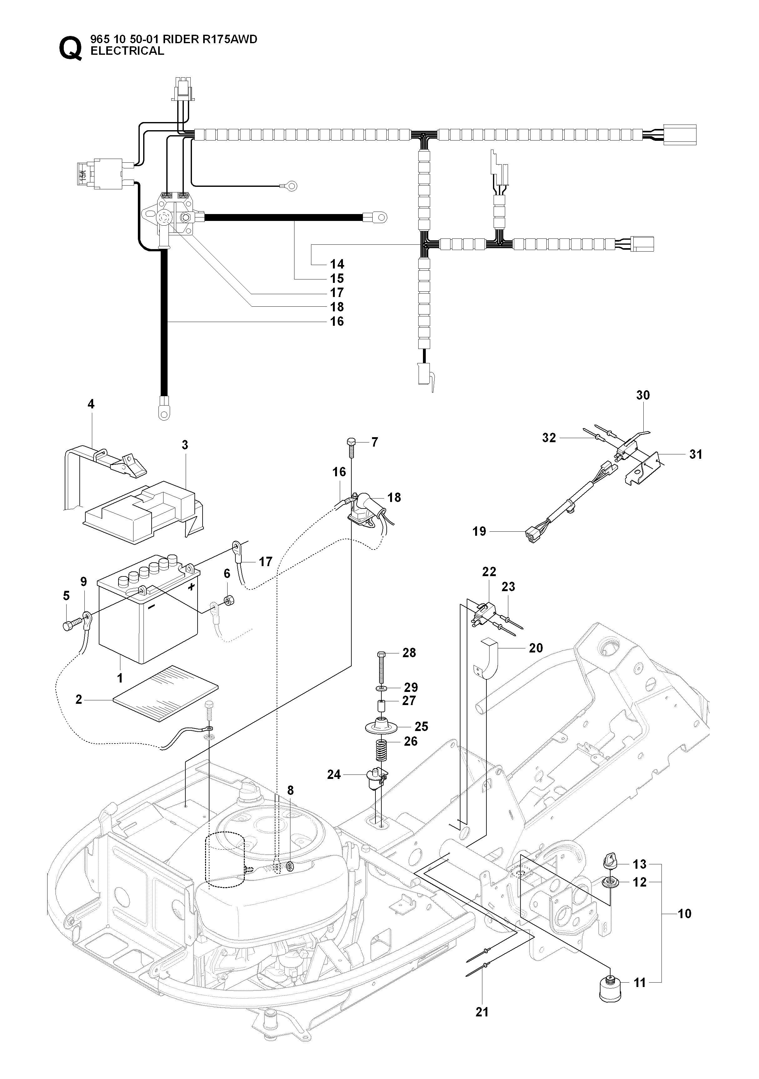 MOWER DECK / CUTTING DECK