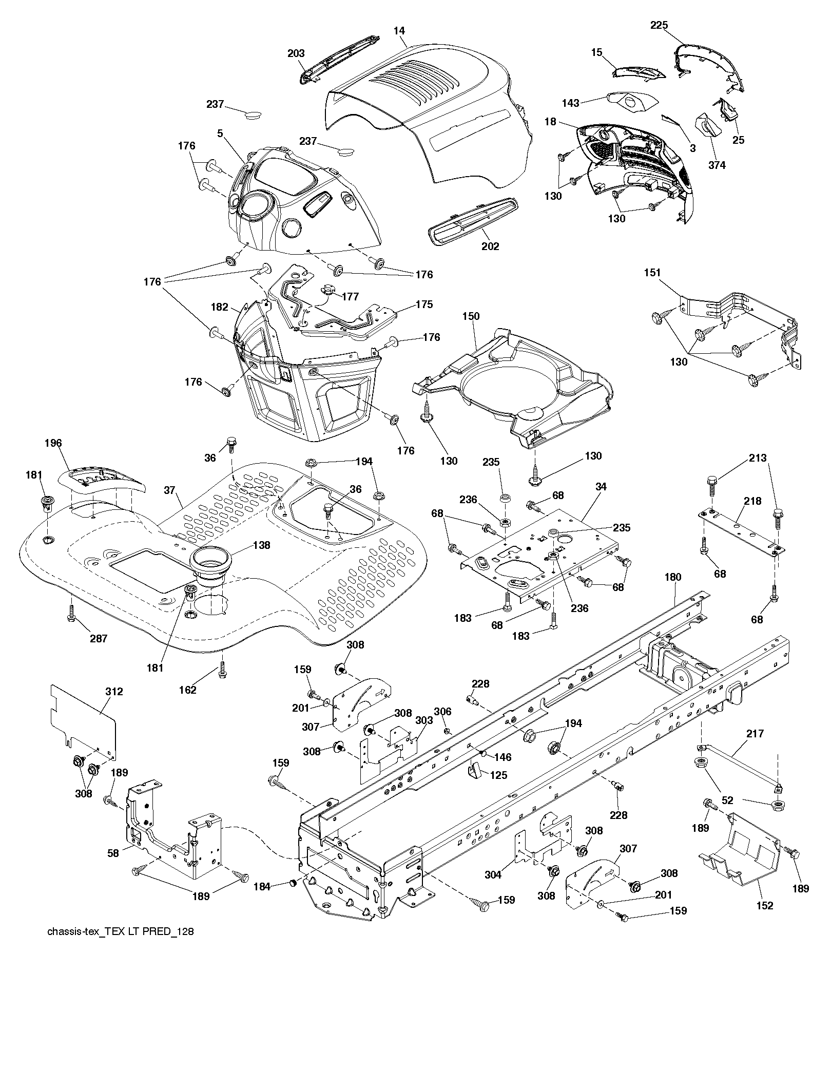 MOWER DECK / CUTTING DECK