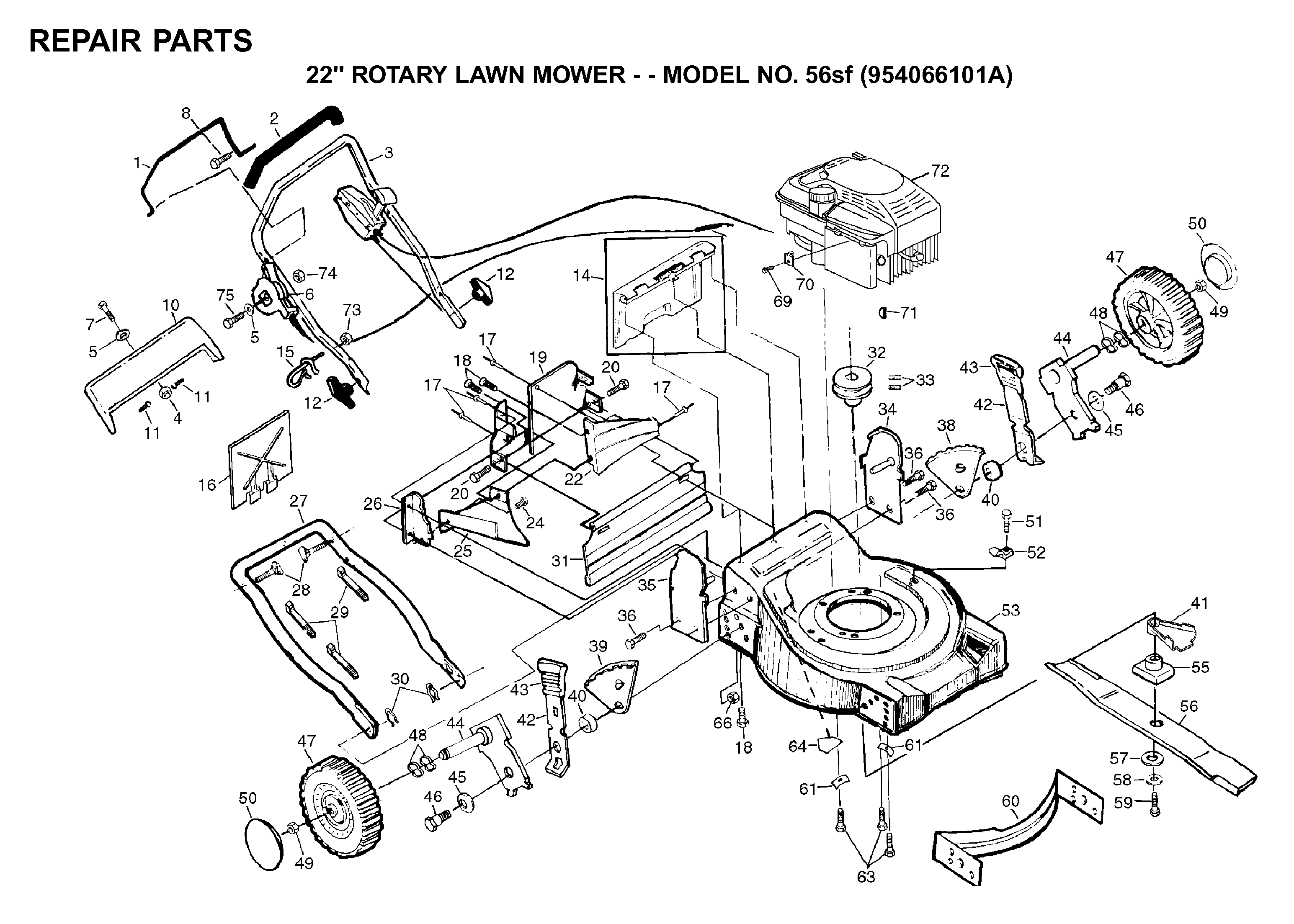 REPAIR PARTS