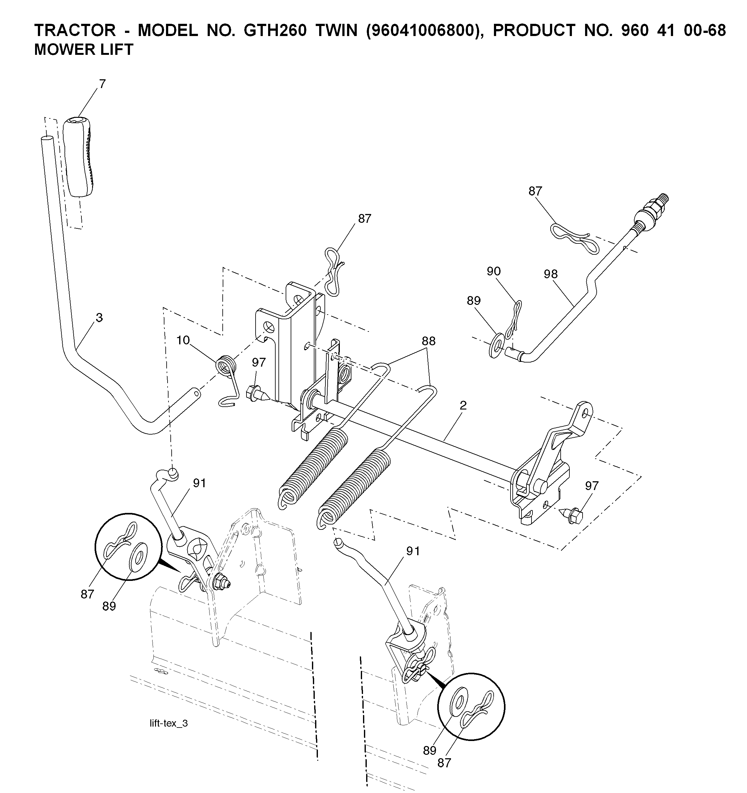 MOWER DECK / CUTTING DECK