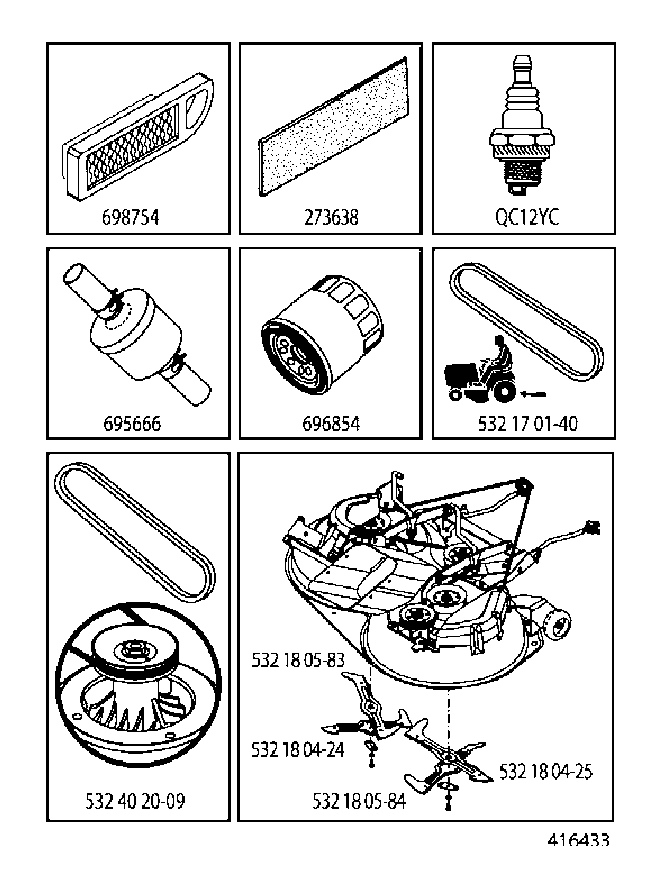 FREQUENTLY USED PARTS