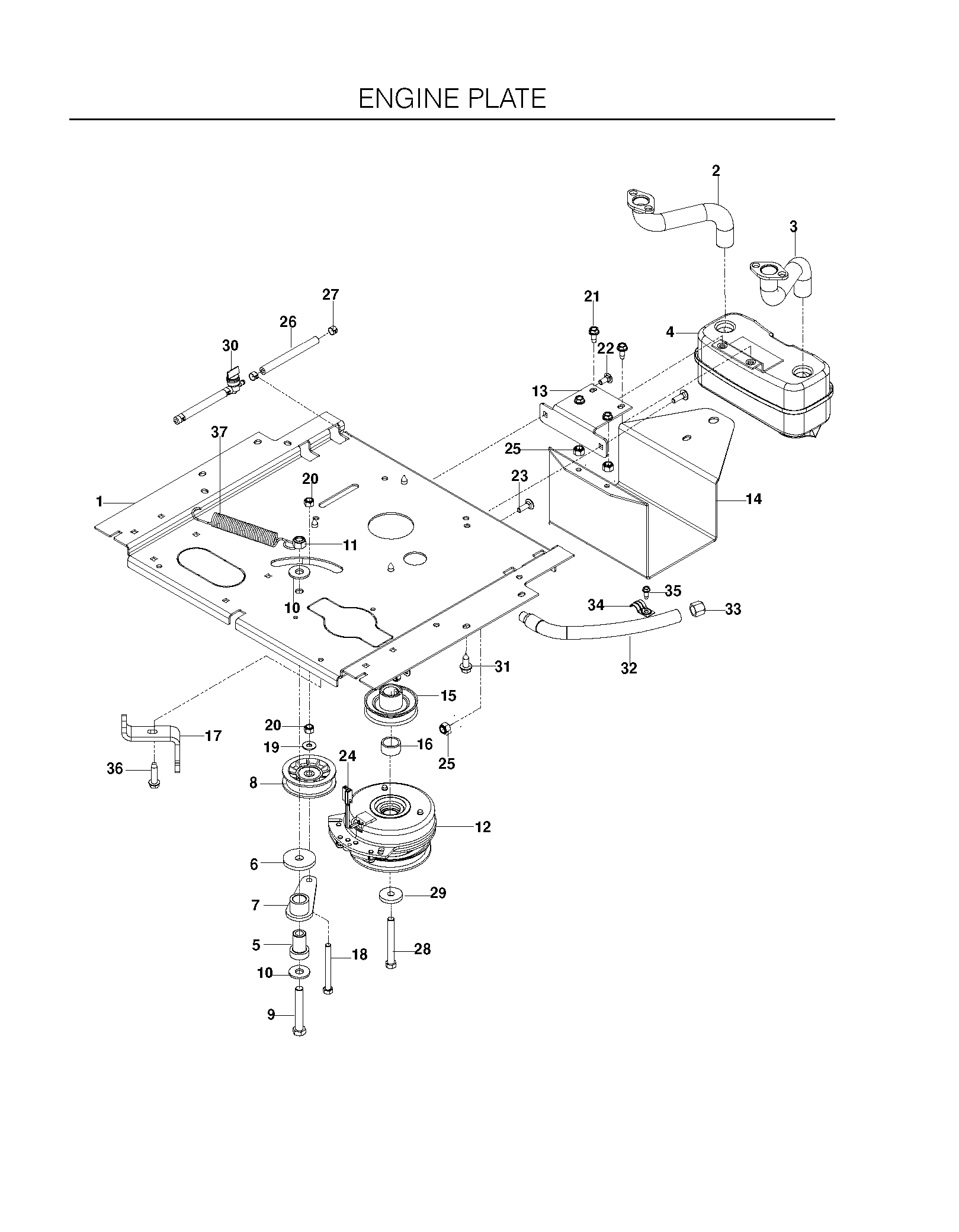 MOWER LIFT / DECK LIFT