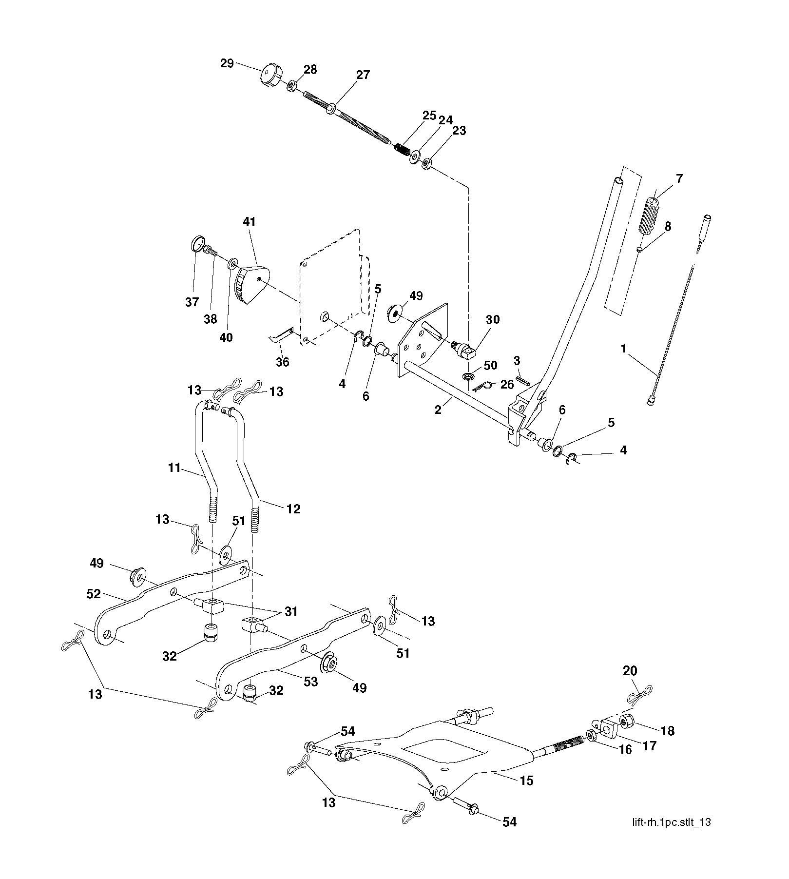 MOWER LIFT / DECK LIFT