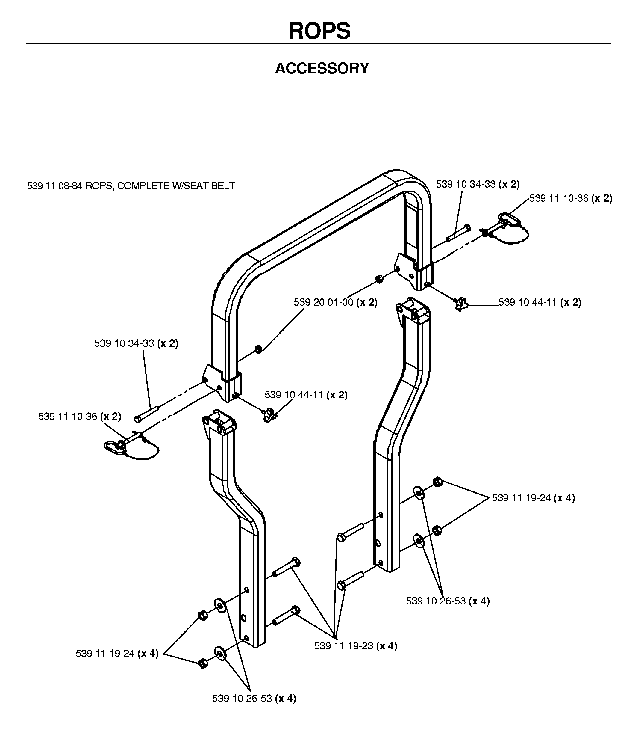 CHASSIS, ENGINE & PULLEYS