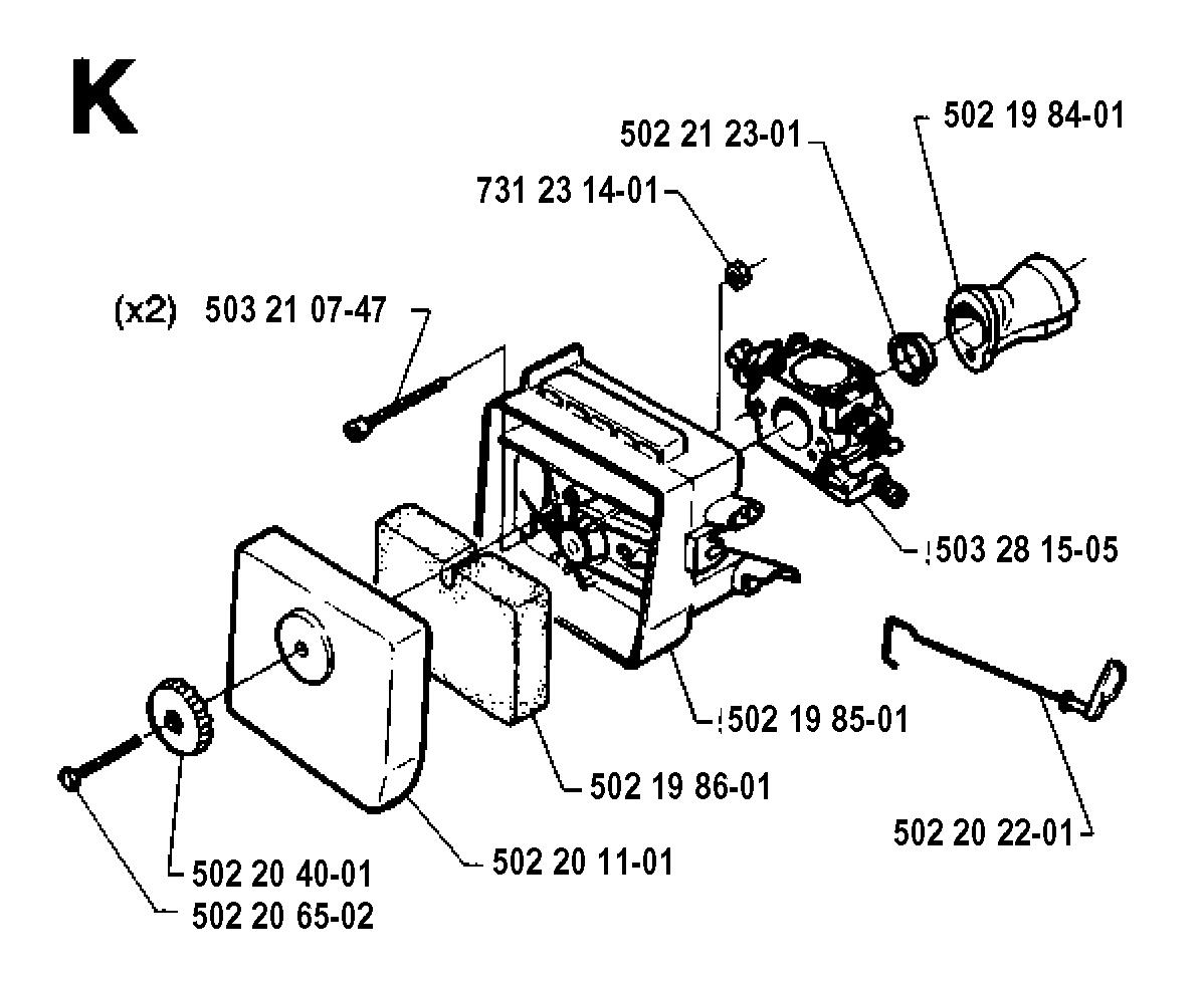 CARBURETOR & AIR FILTER