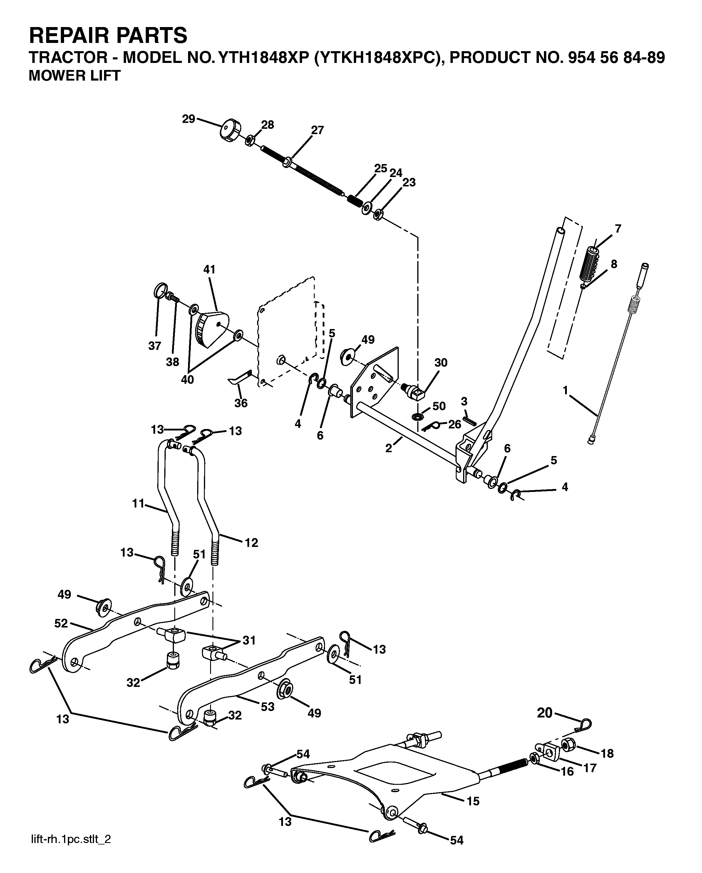 MOWER LIFT / DECK LIFT
