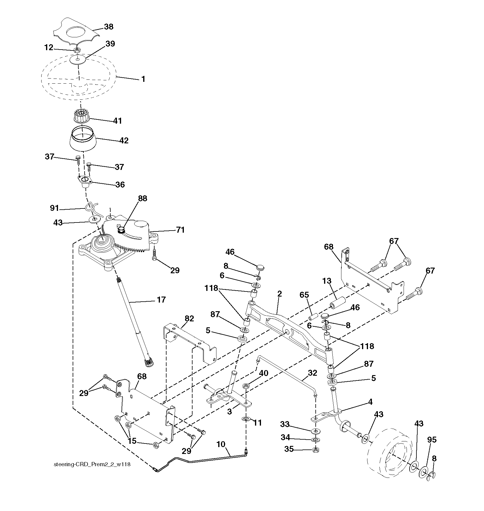 MOWER LIFT / DECK LIFT