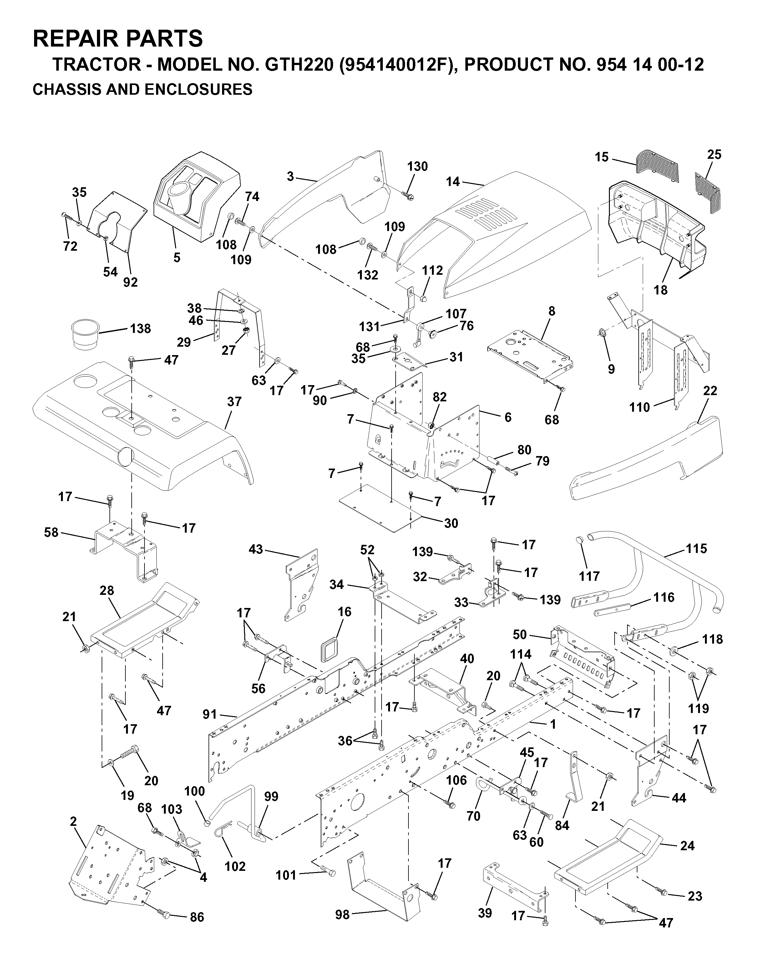 MOWER DECK / CUTTING DECK