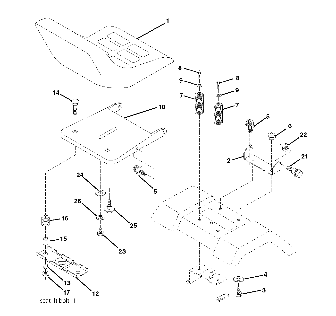MOWER LIFT / DECK LIFT