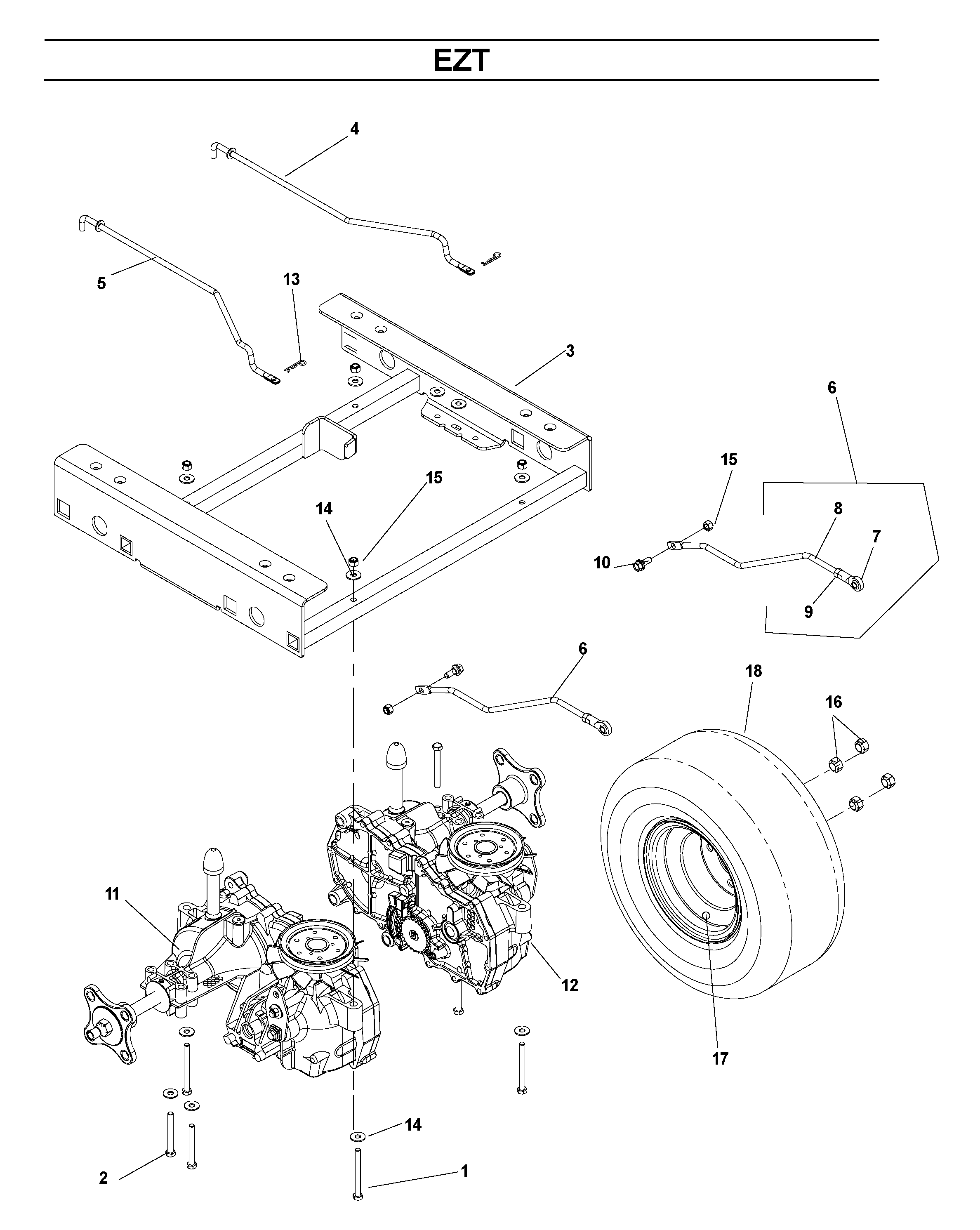 HYDRAULIC PUMP - MOTOR