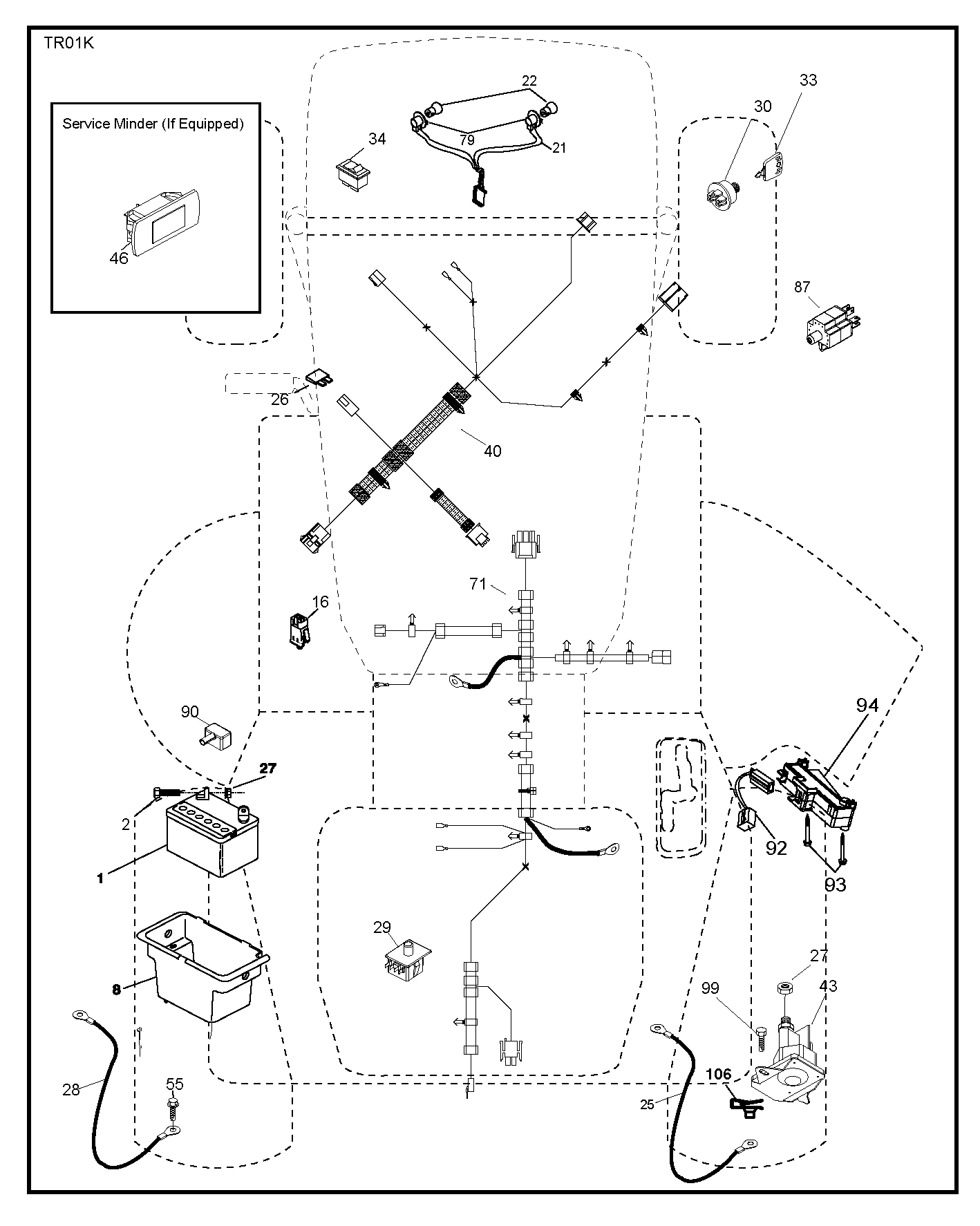 SECTOR GEAR / AXLE SUPPORT